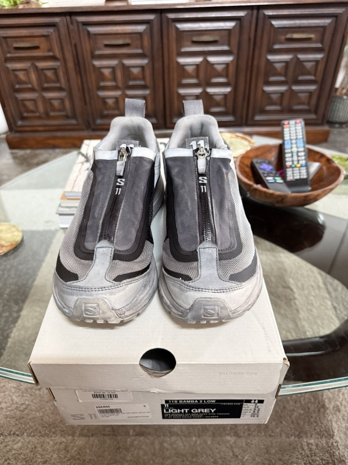 11 By Boris Bidjan Saberi × Salomon 11 By BBS Salomon Bamba 2 Low Size US 8.5 / EU 41-42 - 1 Thumbnail