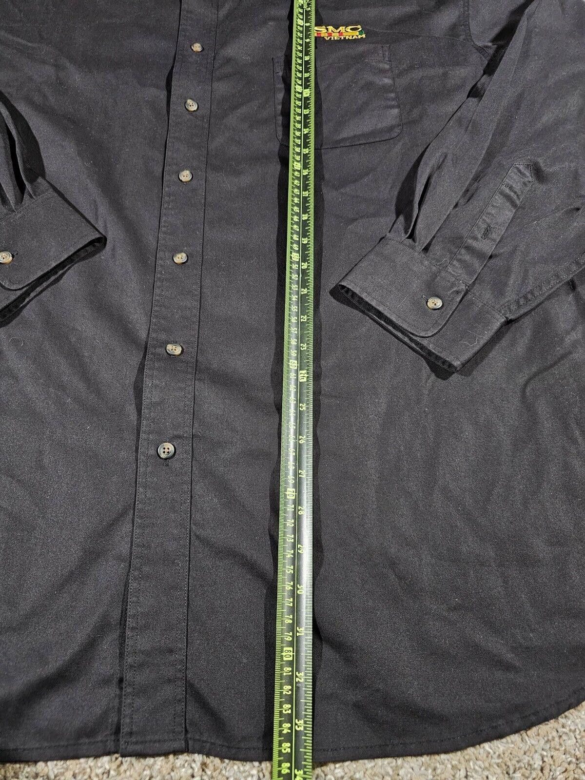 Designer USMC Vietnam Velocity 3X black button up shirt Size US XXL / EU 58 / 5 - 4 Thumbnail