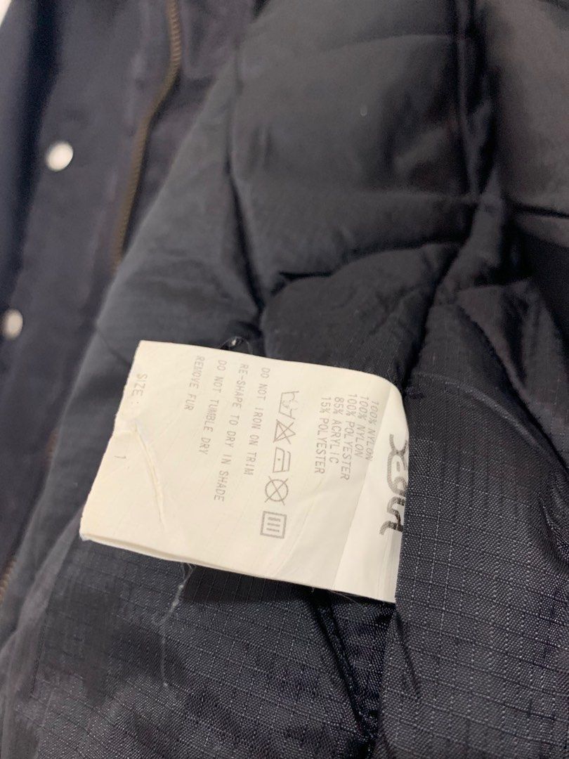 If Six Was Nine × Japanese Brand × Le Grande Bleu (L.G.B.) Vintage X-Girl Military Style Fur Parka Jacket Size M / US 6-8 / IT 42-44 - 6 Thumbnail