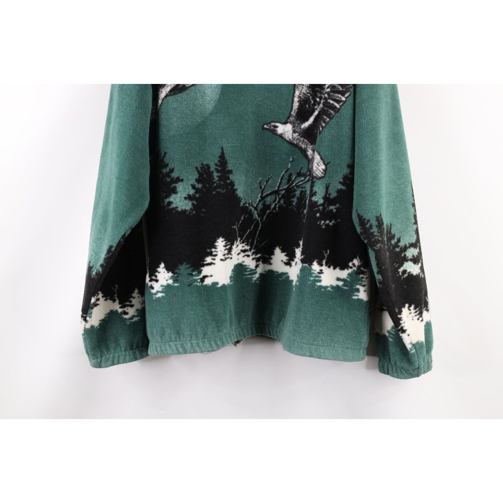 Vintage 90s Streetwear Eagle Nature All Over Print Jacket