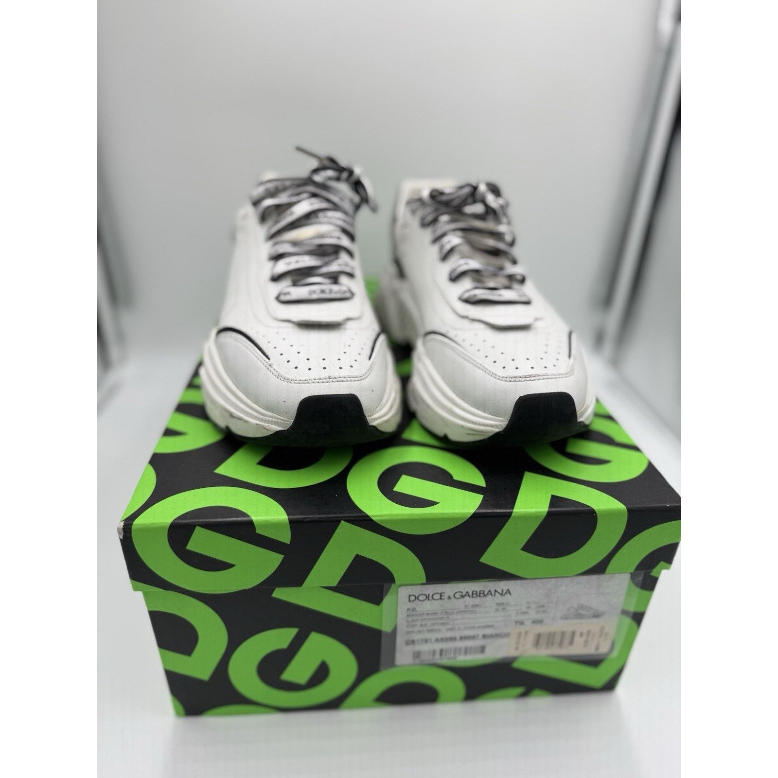 Dolce & Gabbana Size 6 - Dolce & Gabbana Men's Day Master Chunky Sneakers Size US 6 / EU 39 - 5 Thumbnail