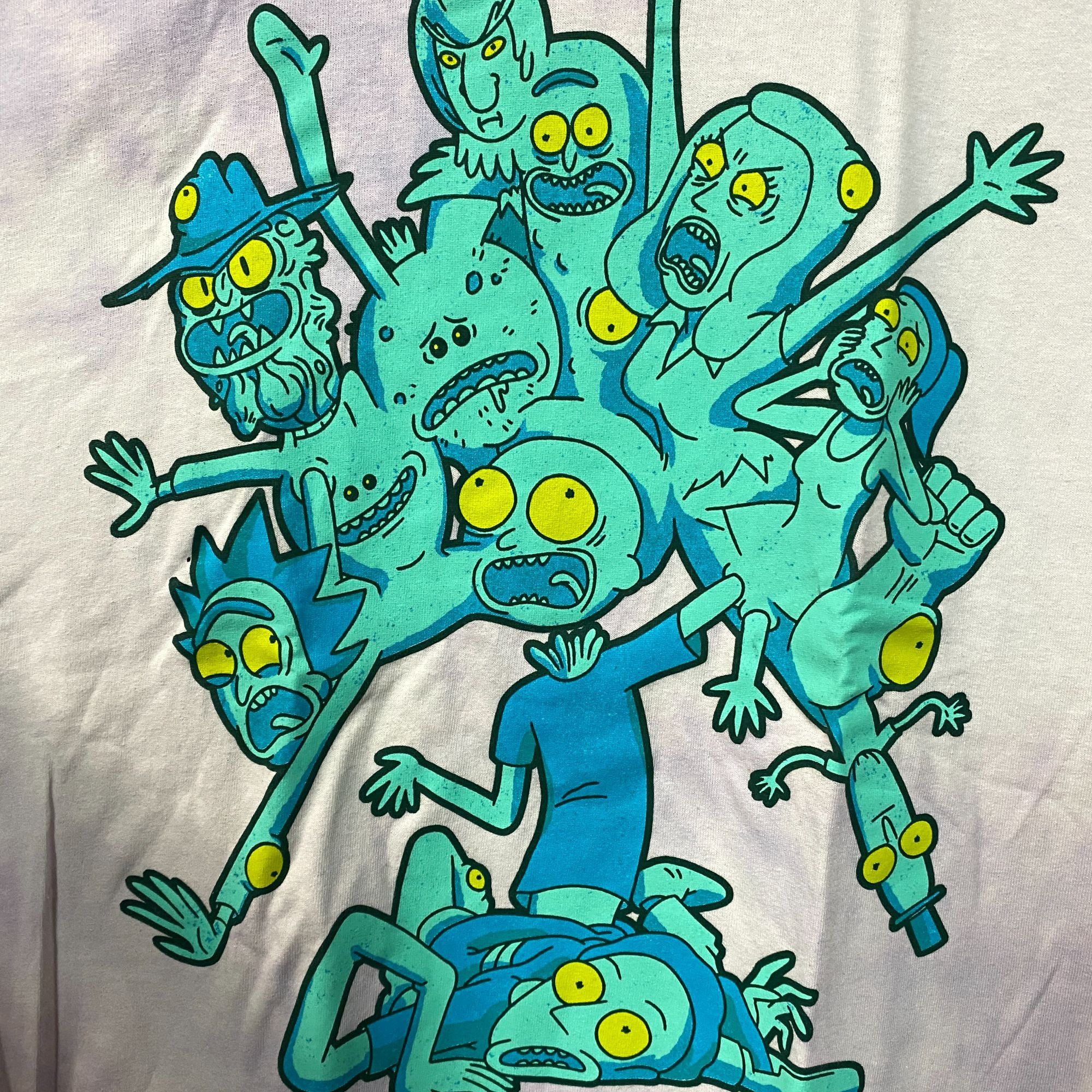 Other Adult Swim Rick & Morty Mutated Graphic Design T-Shirt Large Size US L / EU 52-54 / 3 - 4 Thumbnail