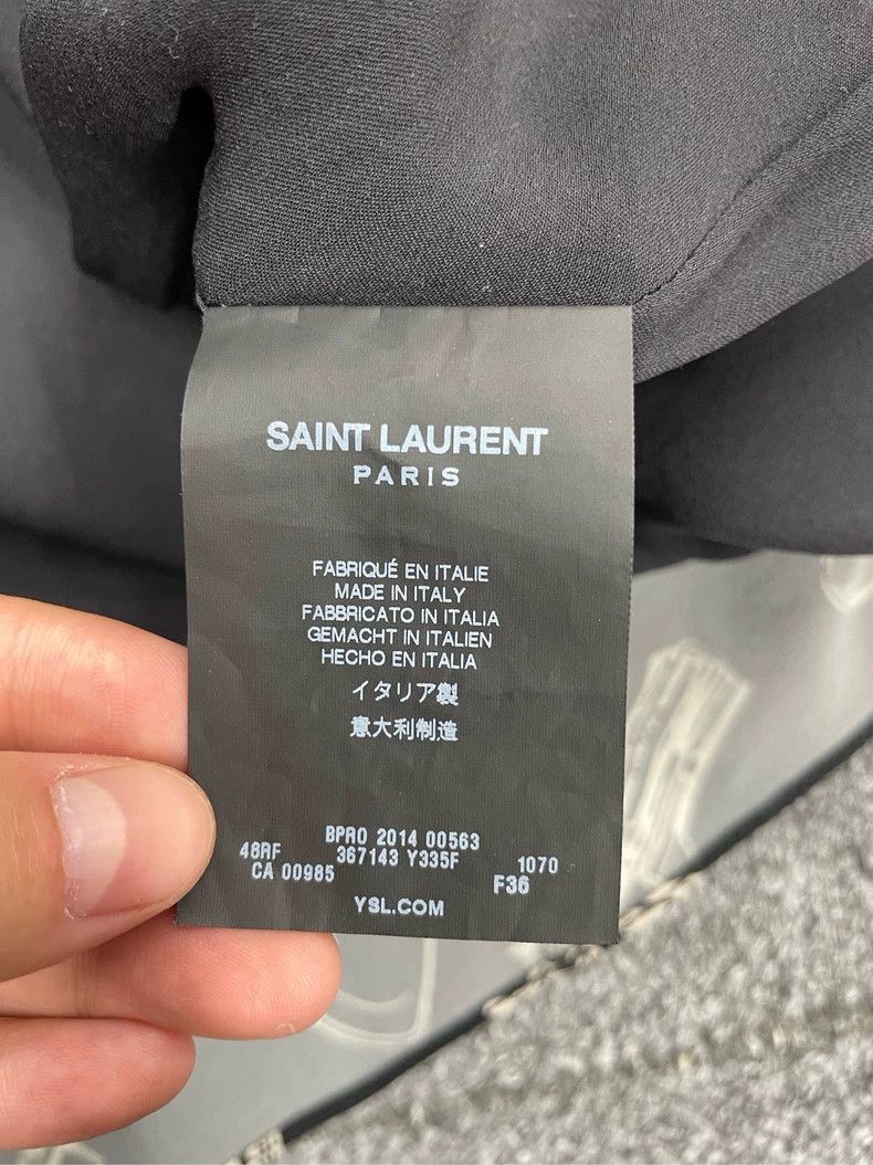Saint Laurent Paris saint Laurent parisFloral print dress 2503-Nextarrow Size XS / US 0-2 / IT 36-38 - 3 Thumbnail