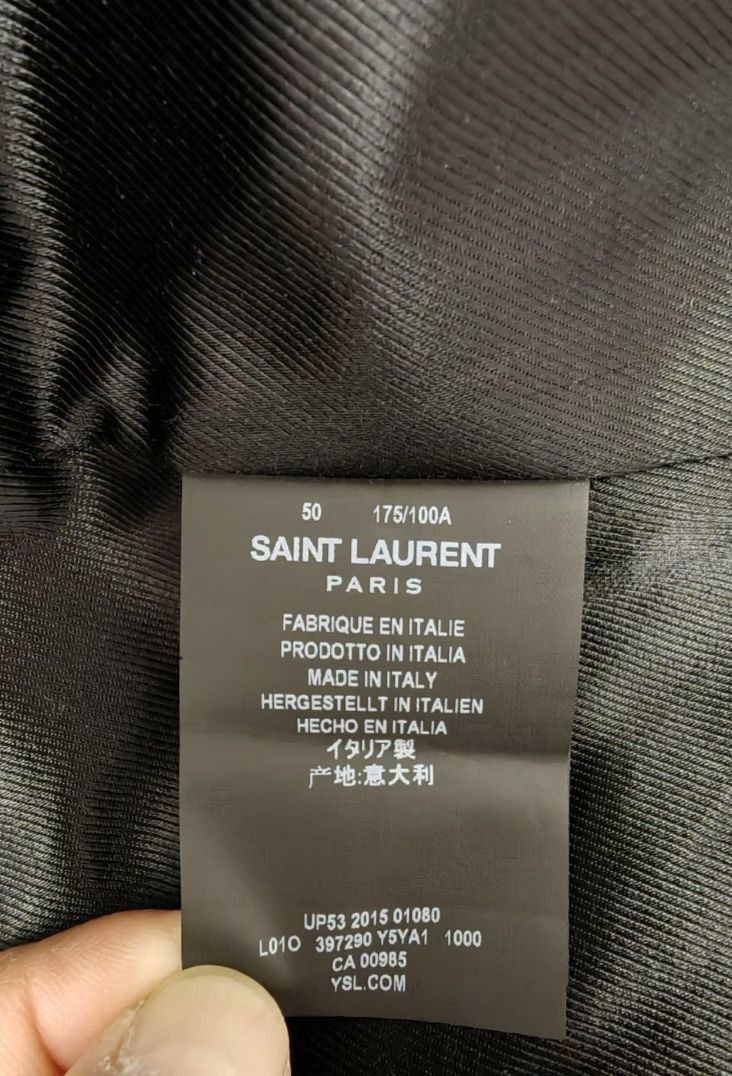 Saint Laurent Paris Saint Laurent leather jacket-2505 Size US M / EU 48-50 / 2 - 5 Thumbnail