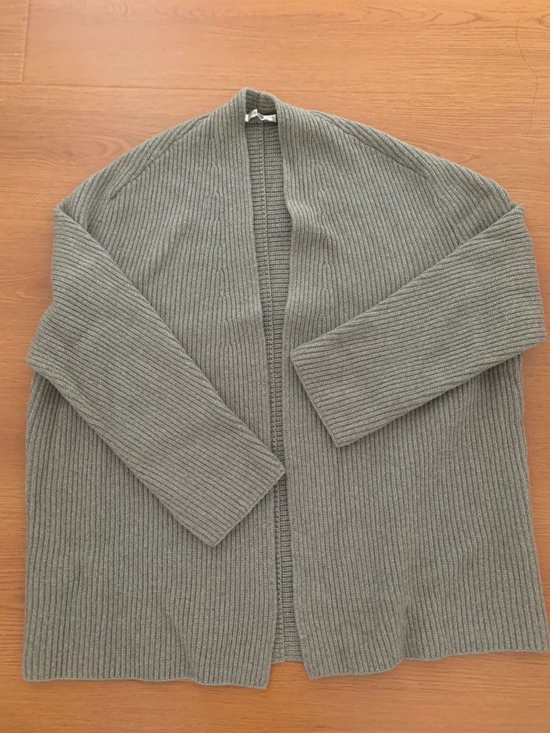 The Row The Row Green Cashmere Cardigan S - dmc Size US S / EU 44-46 / 1 - 1 Thumbnail