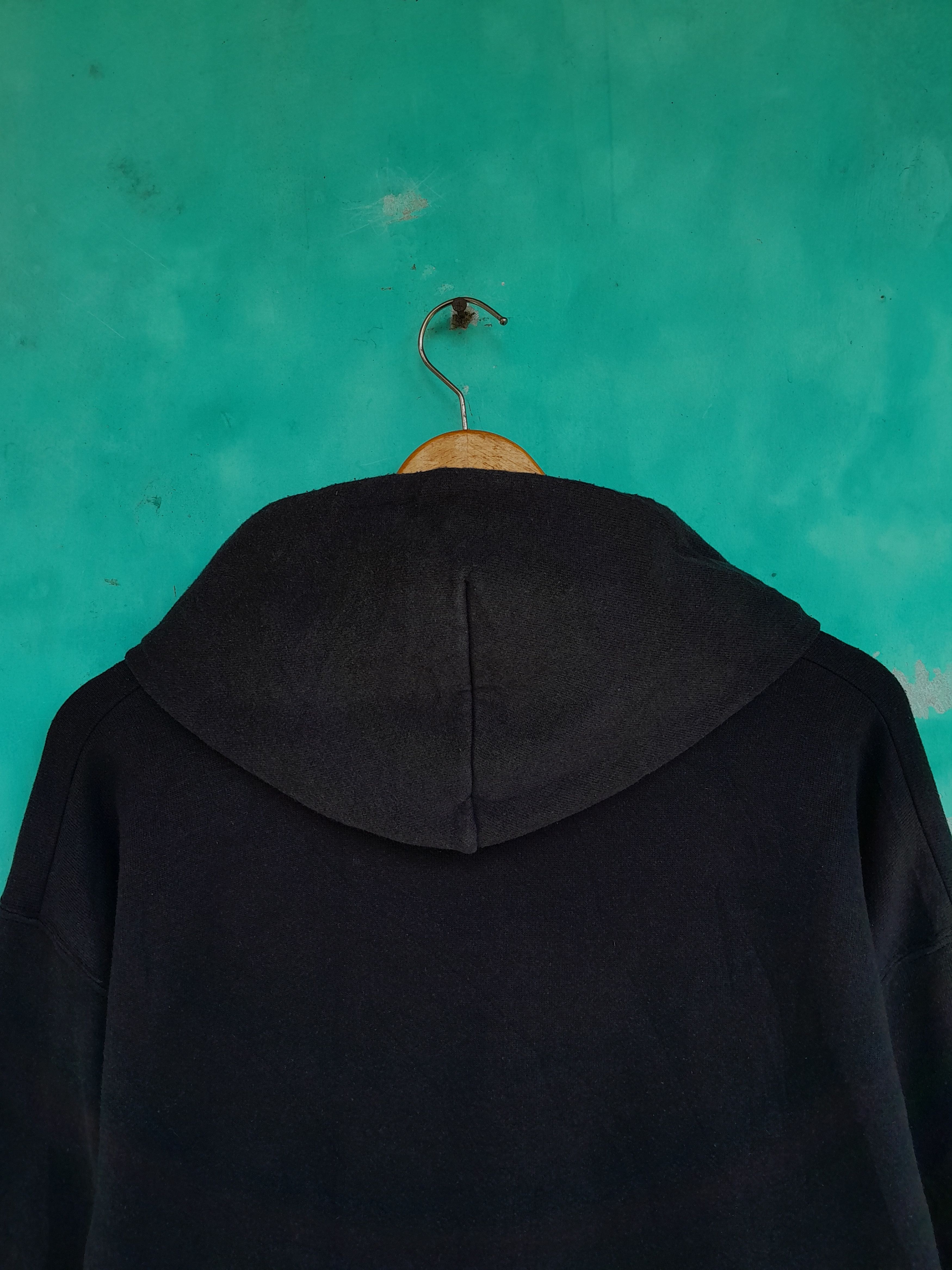 Tultex Vintage 90s TULTEX Blank zipper hoodie Size US L / EU 52-54 / 3 - 4 Thumbnail