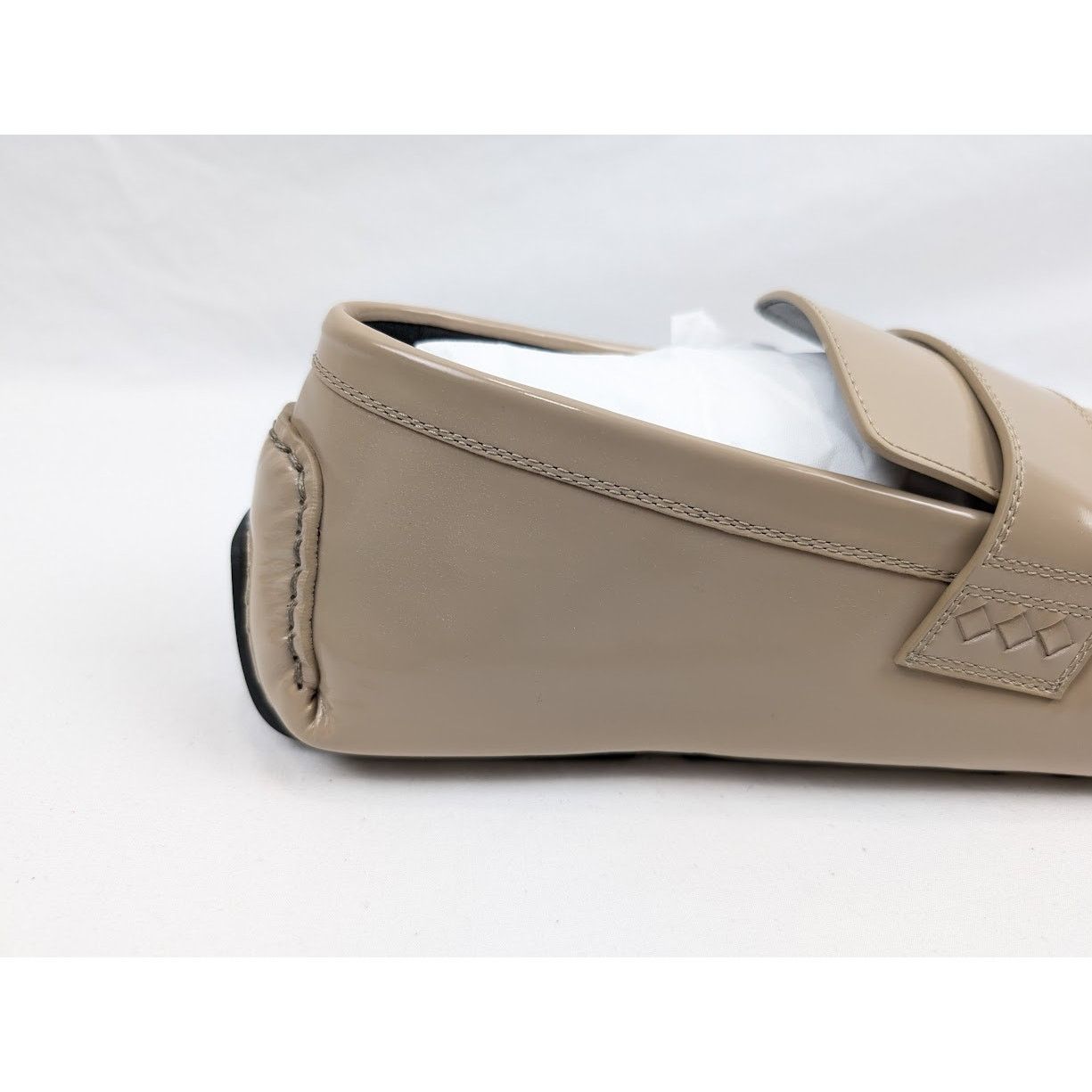 Bottega Veneta o1rshd1 Latex Lux Ride Loafers in Semsame Light Size US 12 / EU 45 - 5 Thumbnail