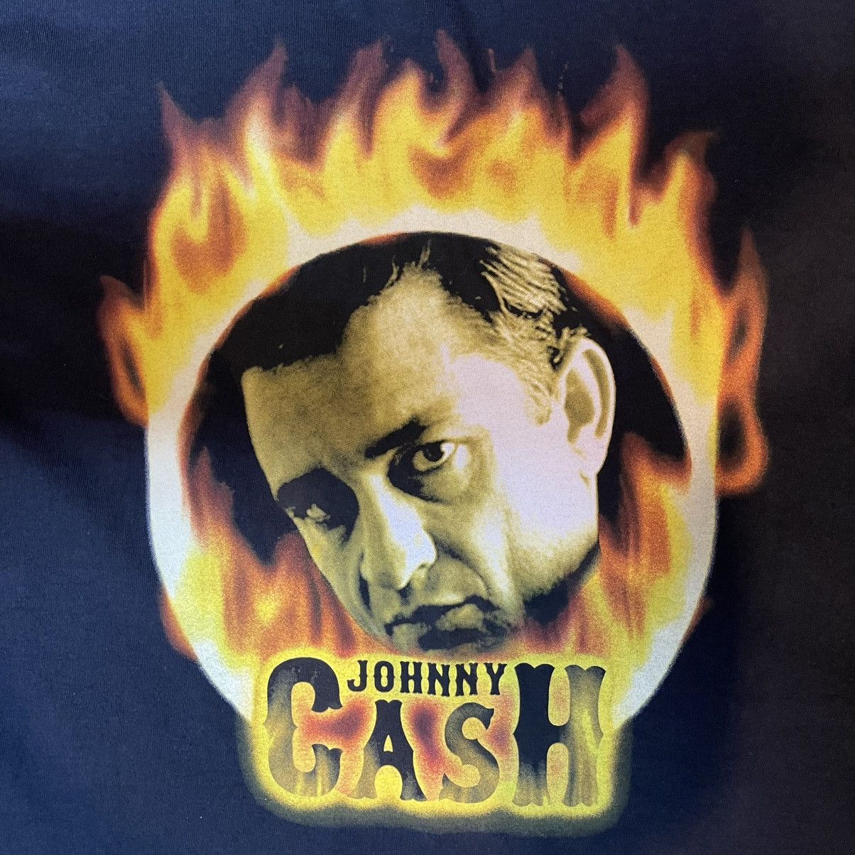 Vintage Vintage 2004 Johnny Cash Ring of Fire T-Shirt XL Size US XL / EU 56 / 4 - 4 Thumbnail