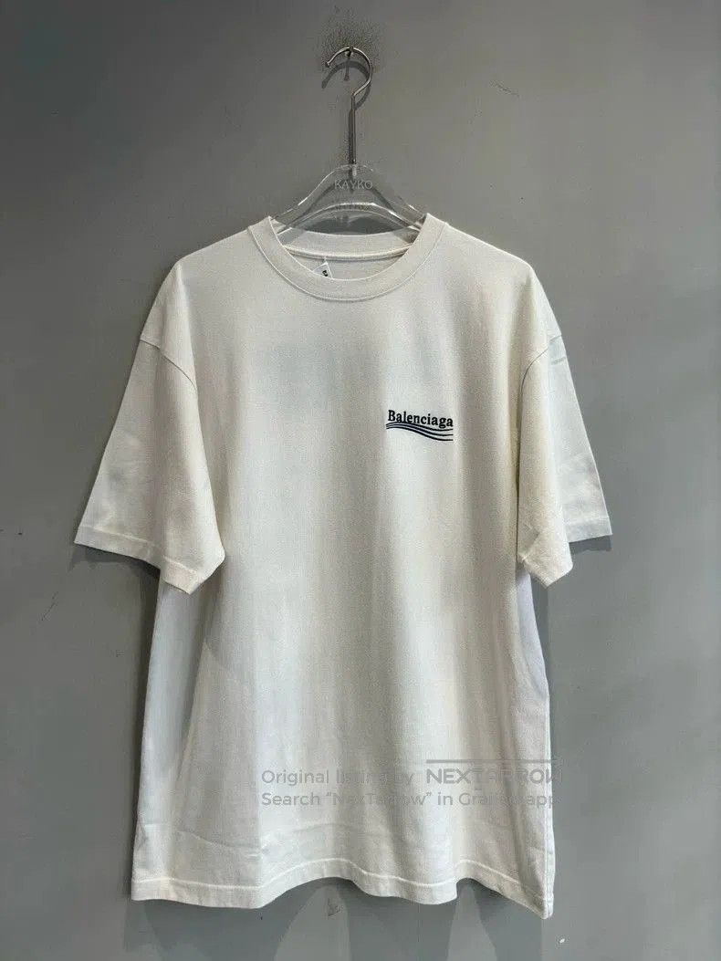 Balenciaga Balenciaga White Coke Print T-shirt. Size US M / EU 48-50 / 2 - 1 Thumbnail