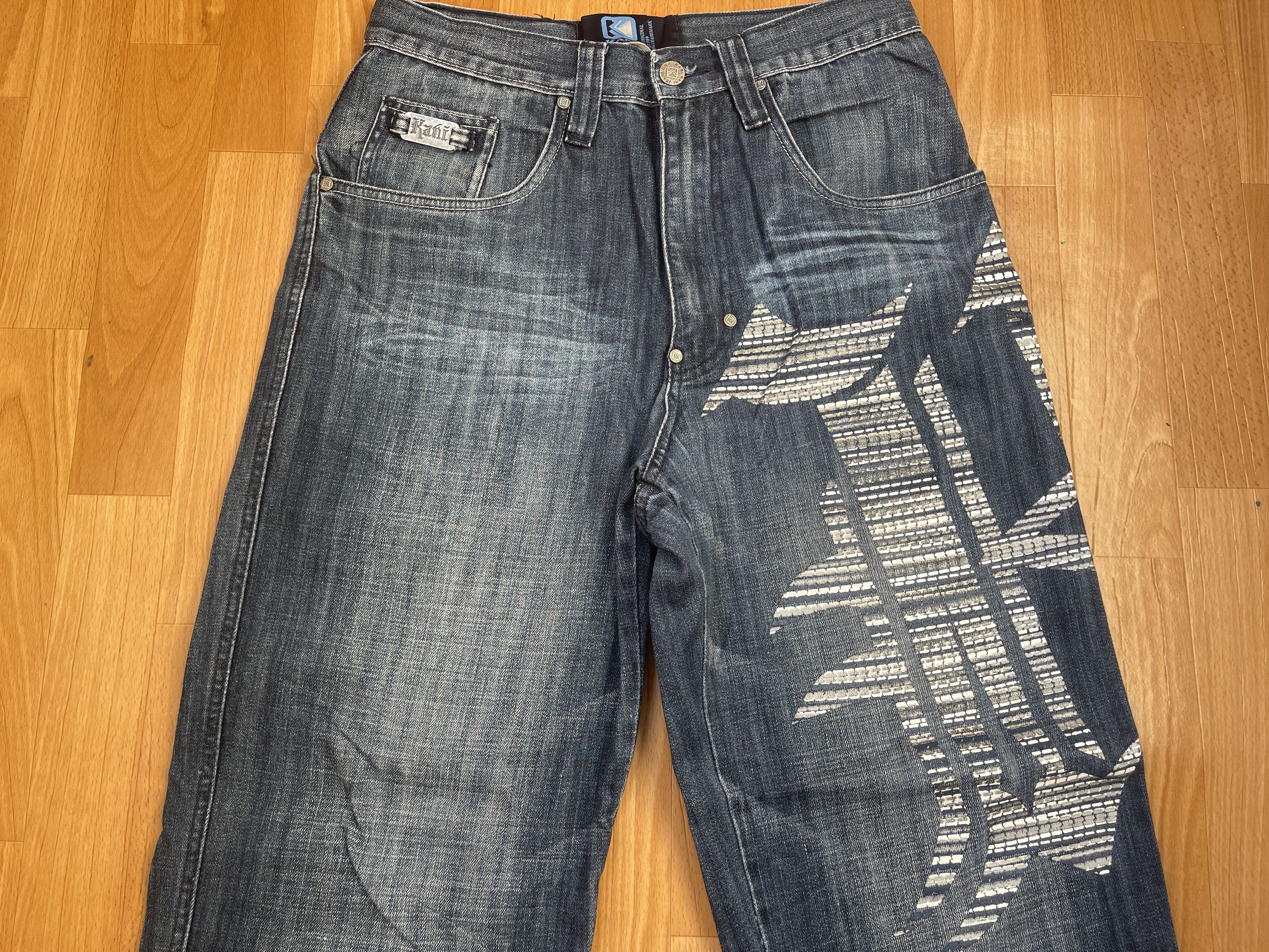 Karl Kani KARL KANI jeans, baggy, vintage Kani jeans, 90s hip hop W 30 Size US 30 / EU 46 - 7 Thumbnail