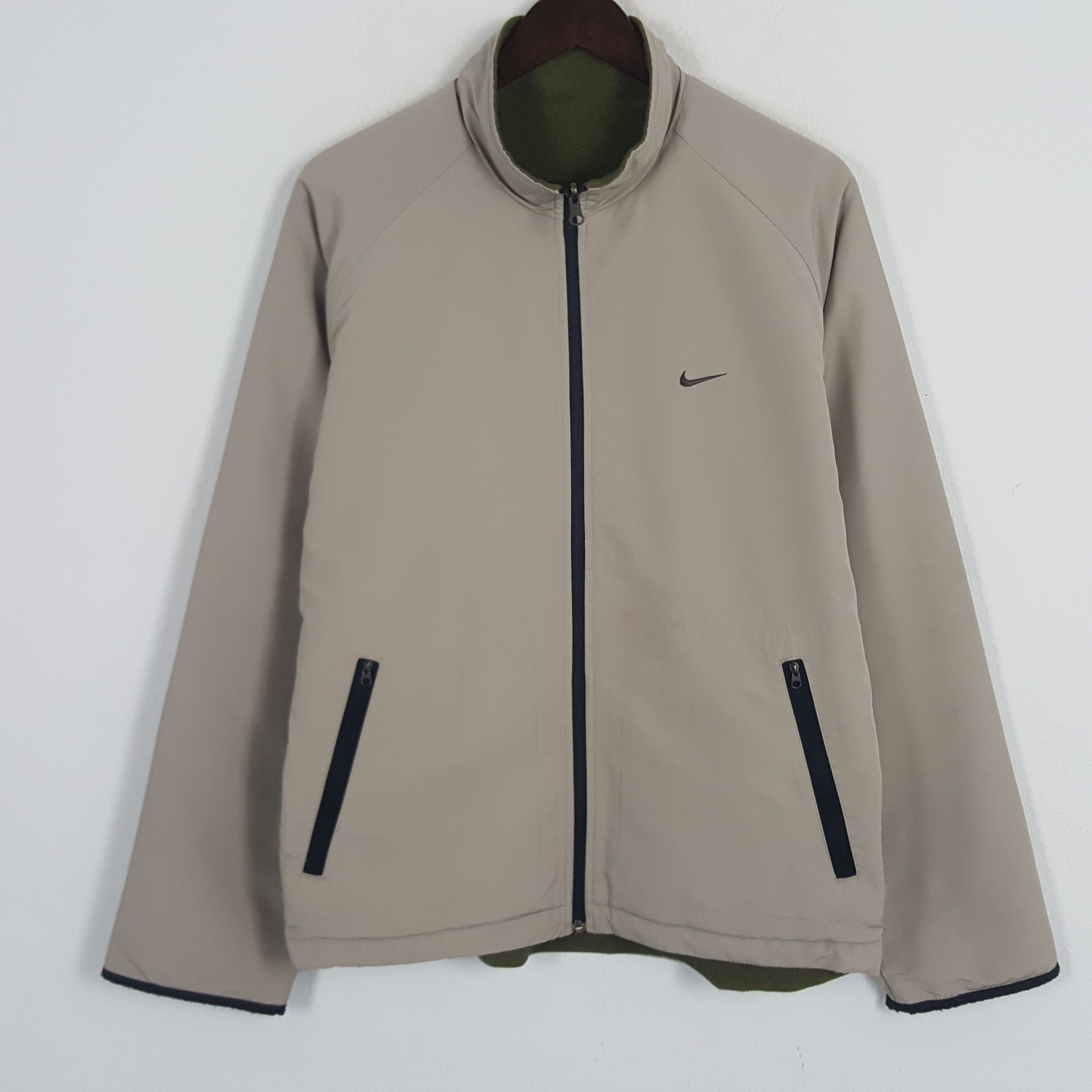 Nike × Vintage Vintage Nike Embroidery Swoosh Reversible Jacket Size US L / EU 52-54 / 3 - 1 Thumbnail