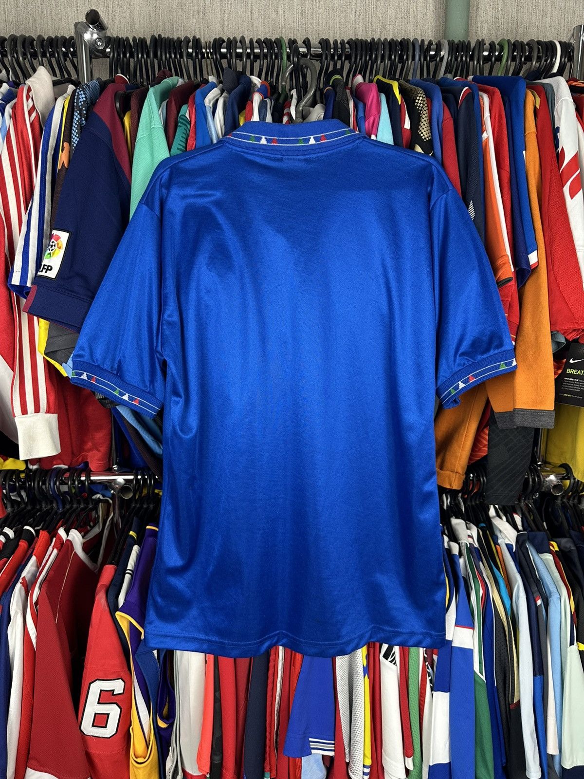 Other ITALY NATIONAL TEAM 80s-90s HOME FOOTBALL SHIRT JERSEY TRO Size US L / EU 52-54 / 3 - 2 Thumbnail