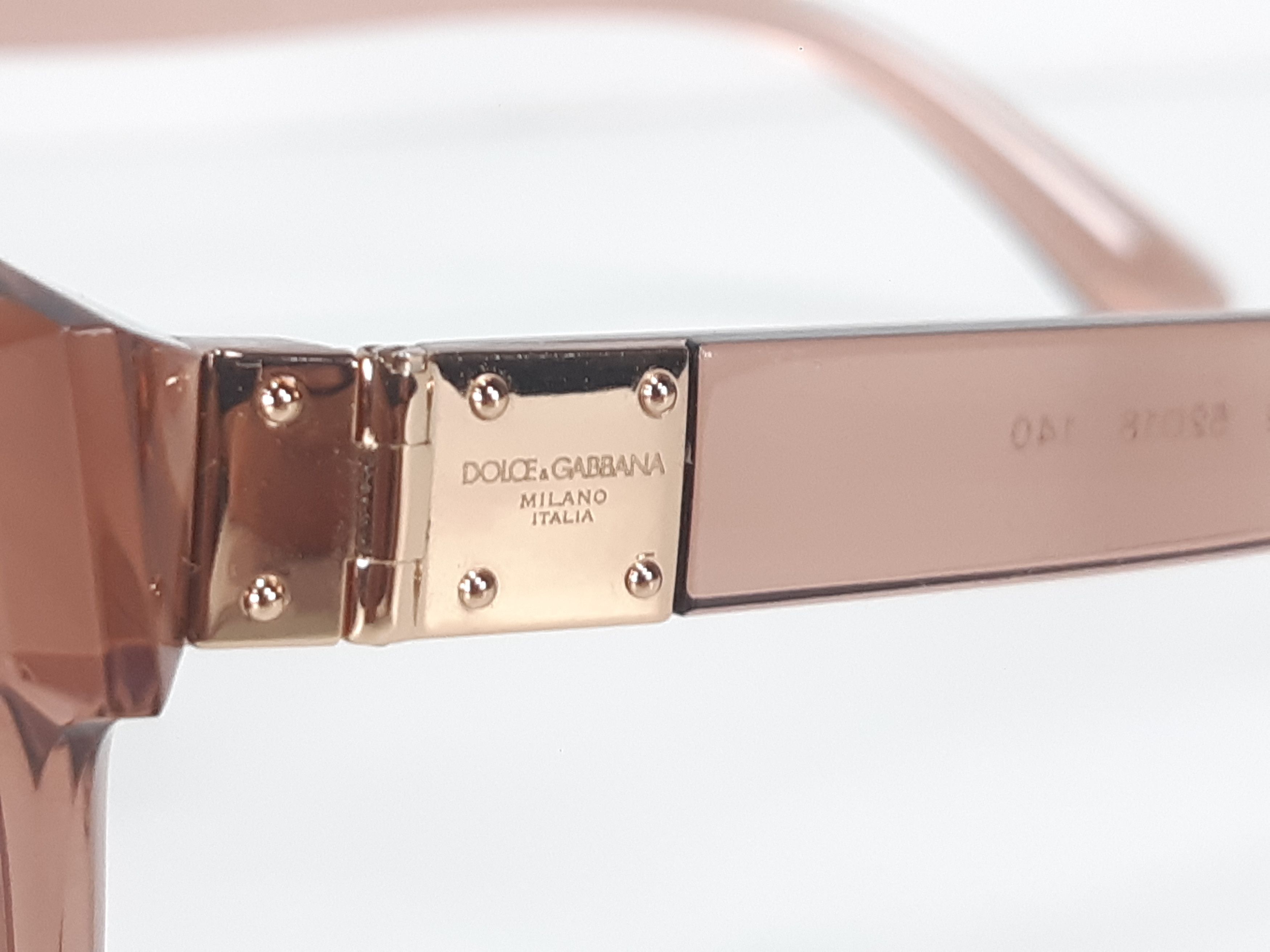 Dolce & Gabbana DOLCE GABBANA DG5040 3148 Italy Transparent Eyeglasses Frame Size ONE SIZE - 8 Thumbnail