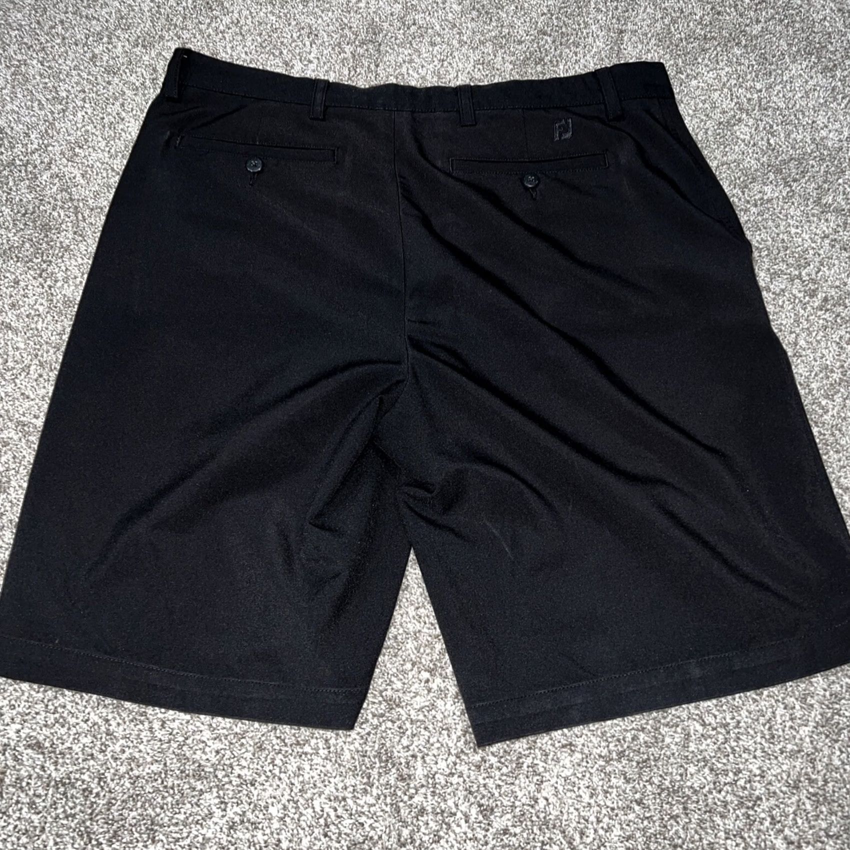 Footjoy FootJoy Golf Shorts Men W36 Black Chino Regular Size FootJoy Mens Black Golf Shorts 36 Size US 36 / EU 52 - 4 Thumbnail