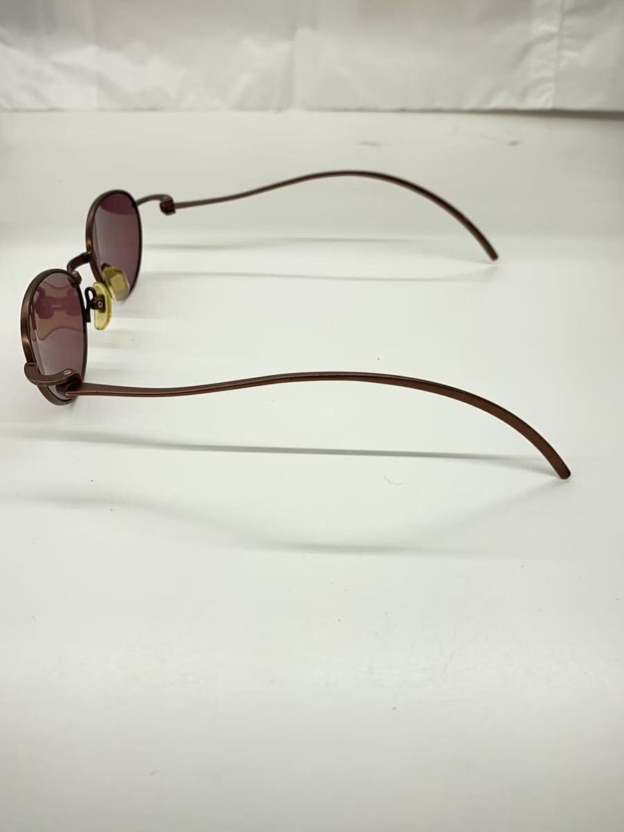 Yohji Yamamoto Wire Frame Brown Sunglasses - Yohji Size ONE SIZE - 3 Thumbnail
