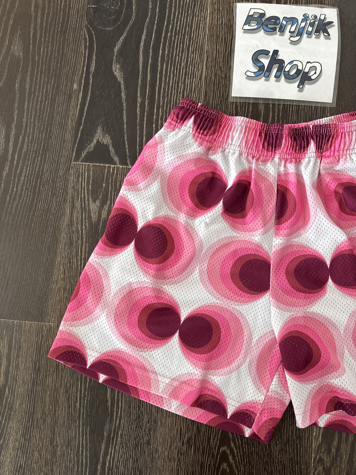 Eric Emanuel Eric Emanuel Large Pink Circles Polka Dot EE Shorts Size US 32 / EU 48 - 3 Thumbnail