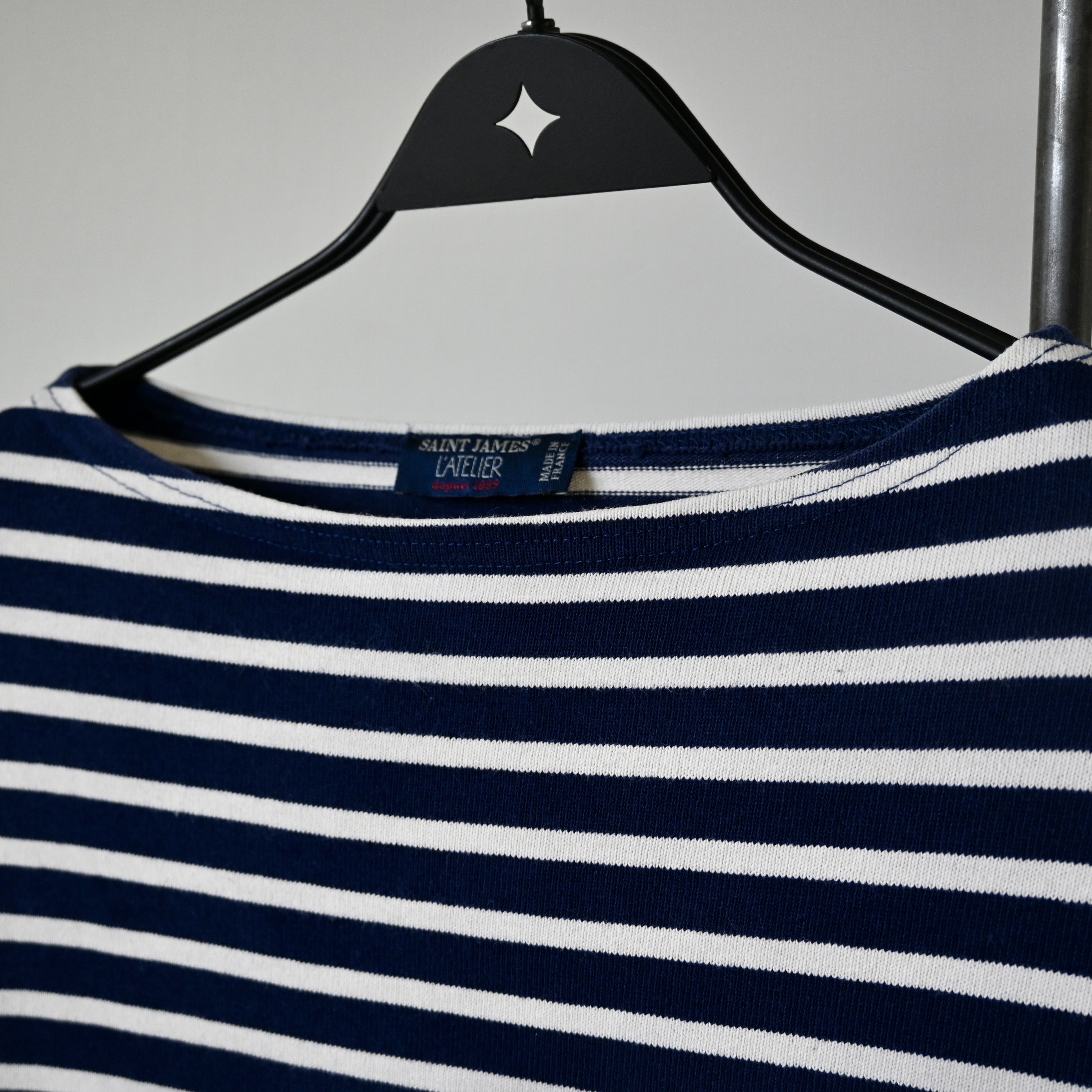 Saint James SAINT JAMES "GUILDO" heavyweight cotton breton shirt, 4/M Size US M / EU 48-50 / 2 - 6 Thumbnail