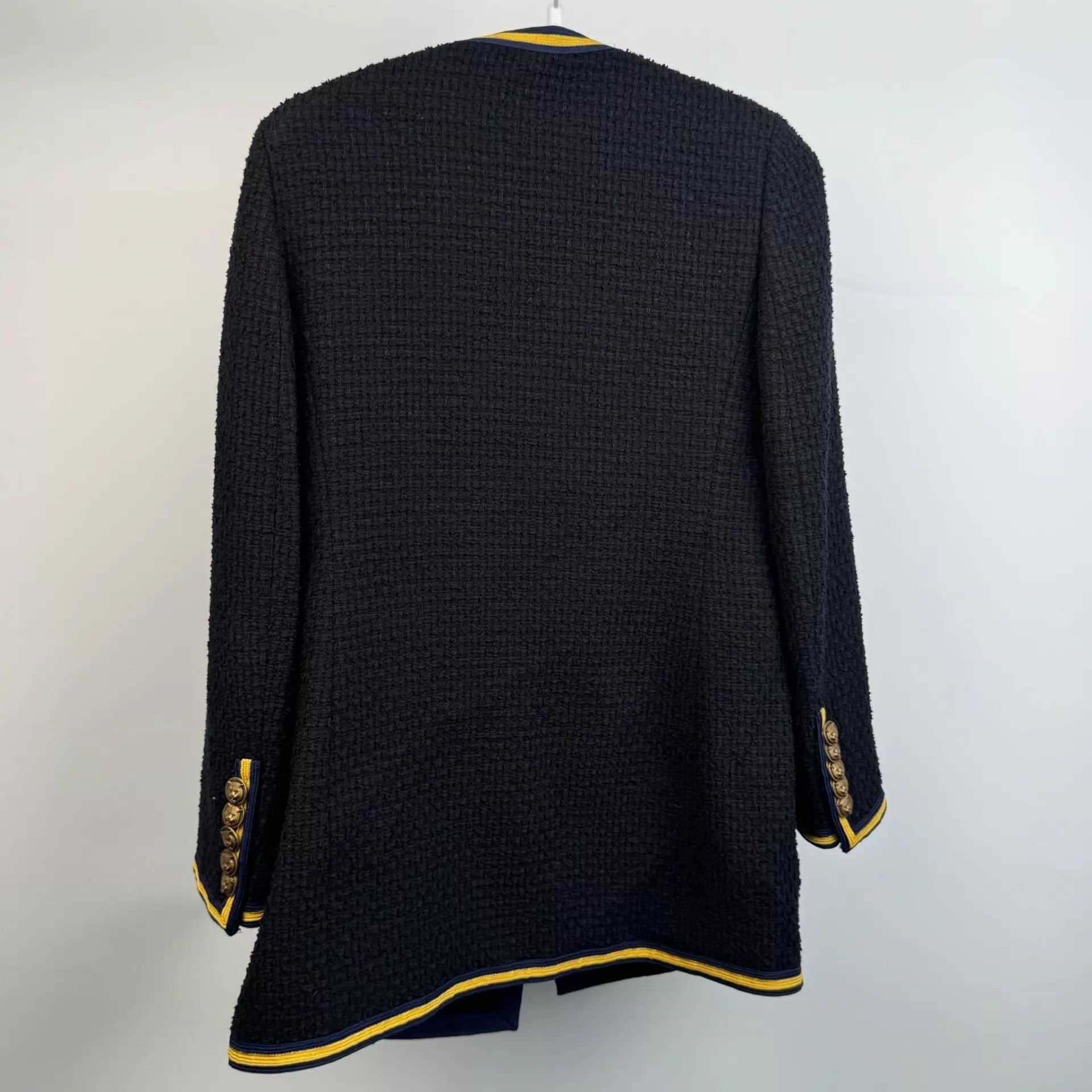 Gucci Gucci Men's Four Pocket Black Jacket 40 Size S / US 4 / IT 40 - 2 Thumbnail