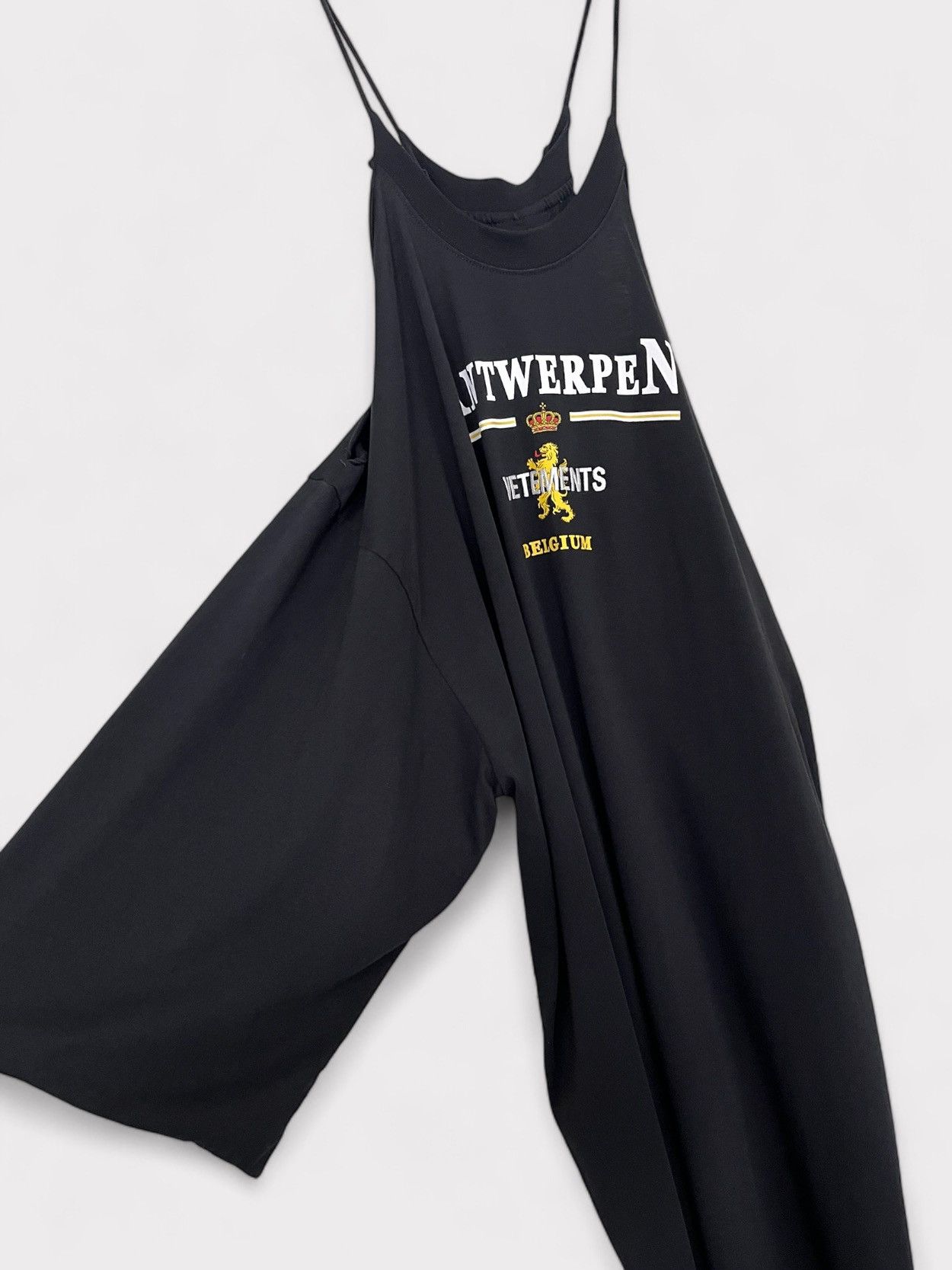 Vetements Deconstructed Antwerpen-Print Jersey Dress Size XS / US 0-2 / IT 36-38 - 5 Thumbnail