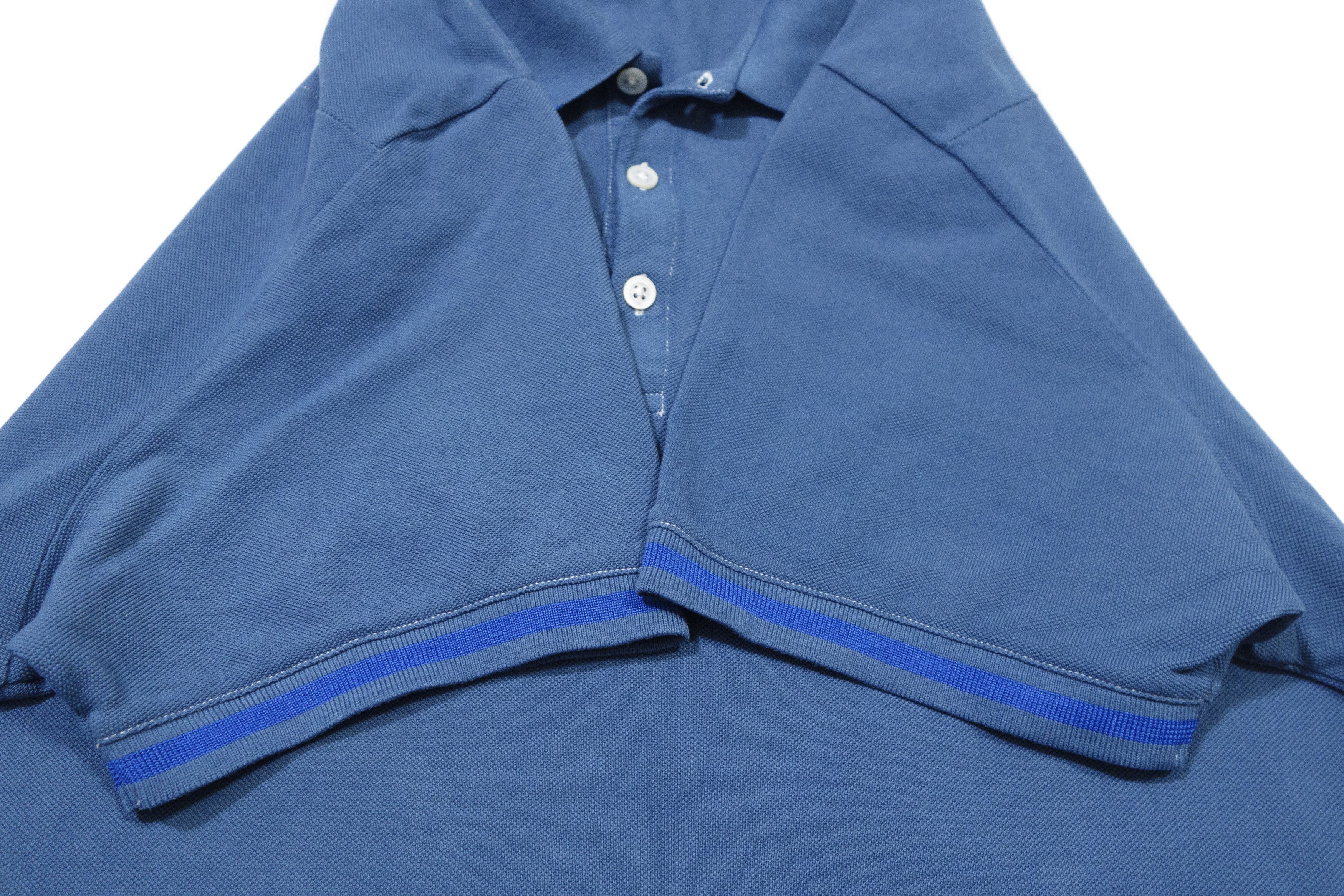 Dior Homme Blue Bee Polo Shirt Size US XL / EU 56 / 4 - 5 Thumbnail