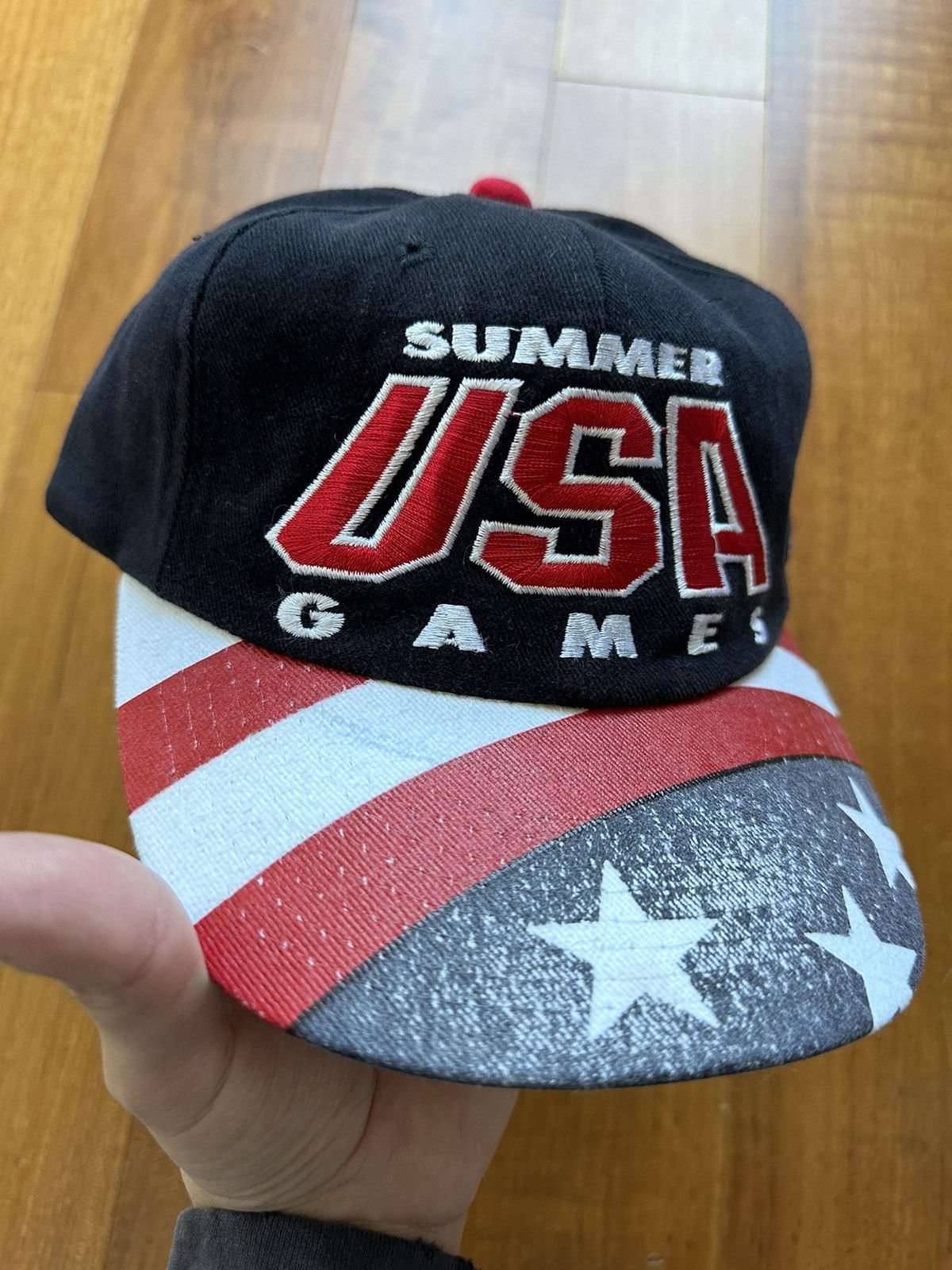 Vintage Vintage 90s Starter Atlanta 96 Summer USA Games Snapback Size ONE SIZE - 3 Thumbnail