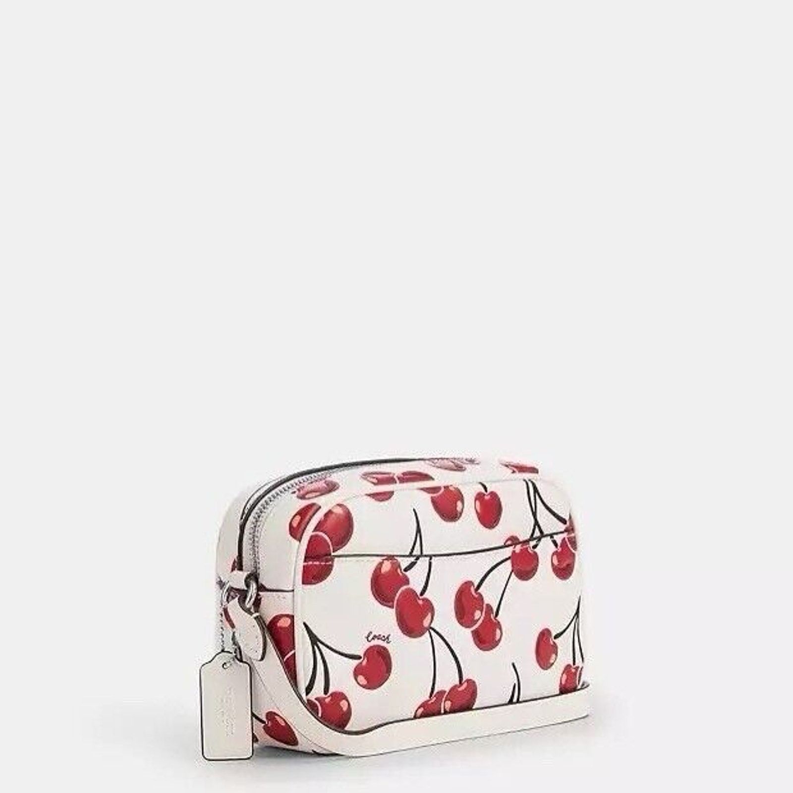 Coach NWT Coach CAB04 Mini Jamie Camera Bag Smooth Leather Cherry Size ONE SIZE - 3 Thumbnail