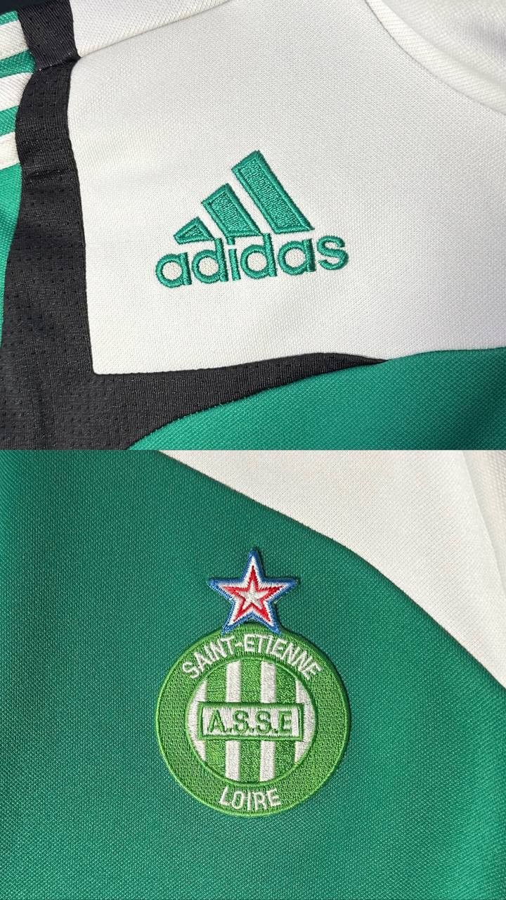 Adidas Adidas Saint Etienne 2007-08 1/4 Zip Track Jacket A.S.S.E Size US S / EU 44-46 / 1 - 2 Thumbnail