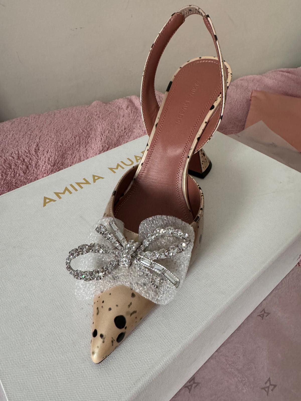Amina Muaddi Rosie Sling Size US 7.5 / IT 37.5 - 8 Thumbnail