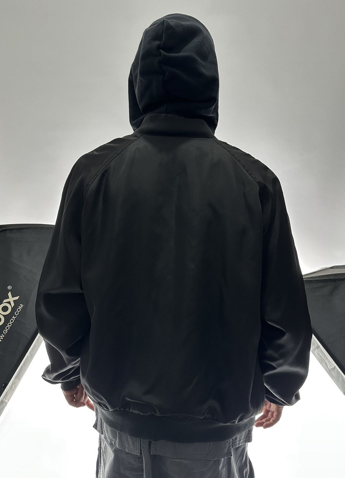 Prada Prada - 90s Vintage Zip-Up Nylon Bomber Jacket Hard to Find Size US M / EU 48-50 / 2 - 24 Thumbnail