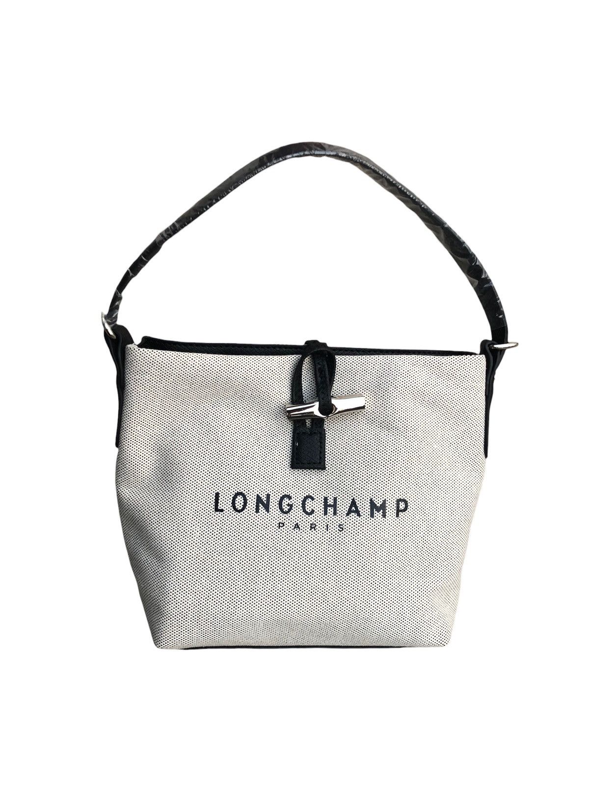 Longchamp 🔥LONGCHAMP Roseau Pliage Crossbody Essential Bag Ecru BNWB Size ONE SIZE - 3 Thumbnail
