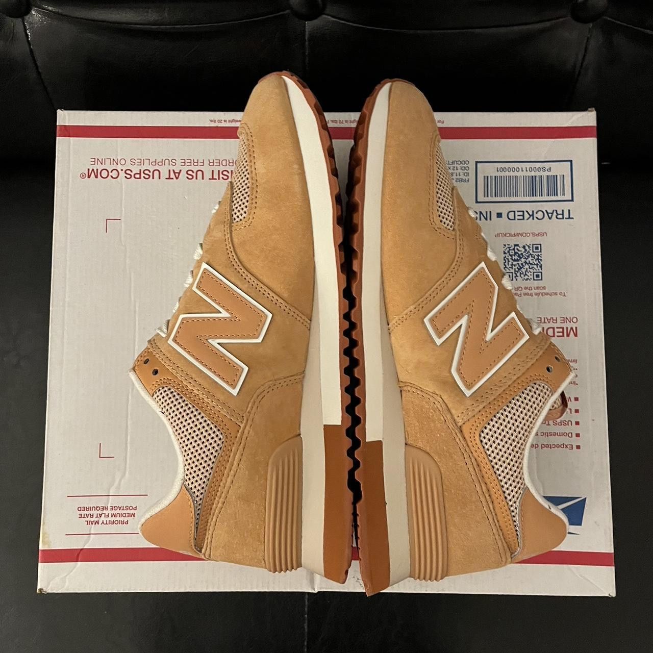 New Balance New Balance 574 Caramel Rust Size US 8.5 / EU 41-42 - 3 Thumbnail