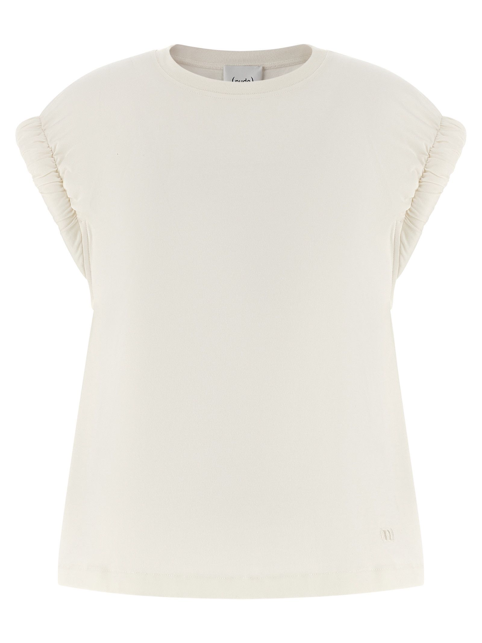 Nude Curled sleeve t-shirt Size S / US 4 / IT 40 - 1 Thumbnail