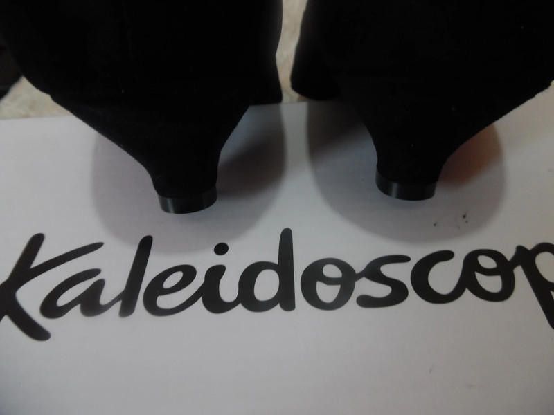 Designer Kaleidoscope black shoes for women's size 7UK Size US 9 / IT 39 - 10 Thumbnail