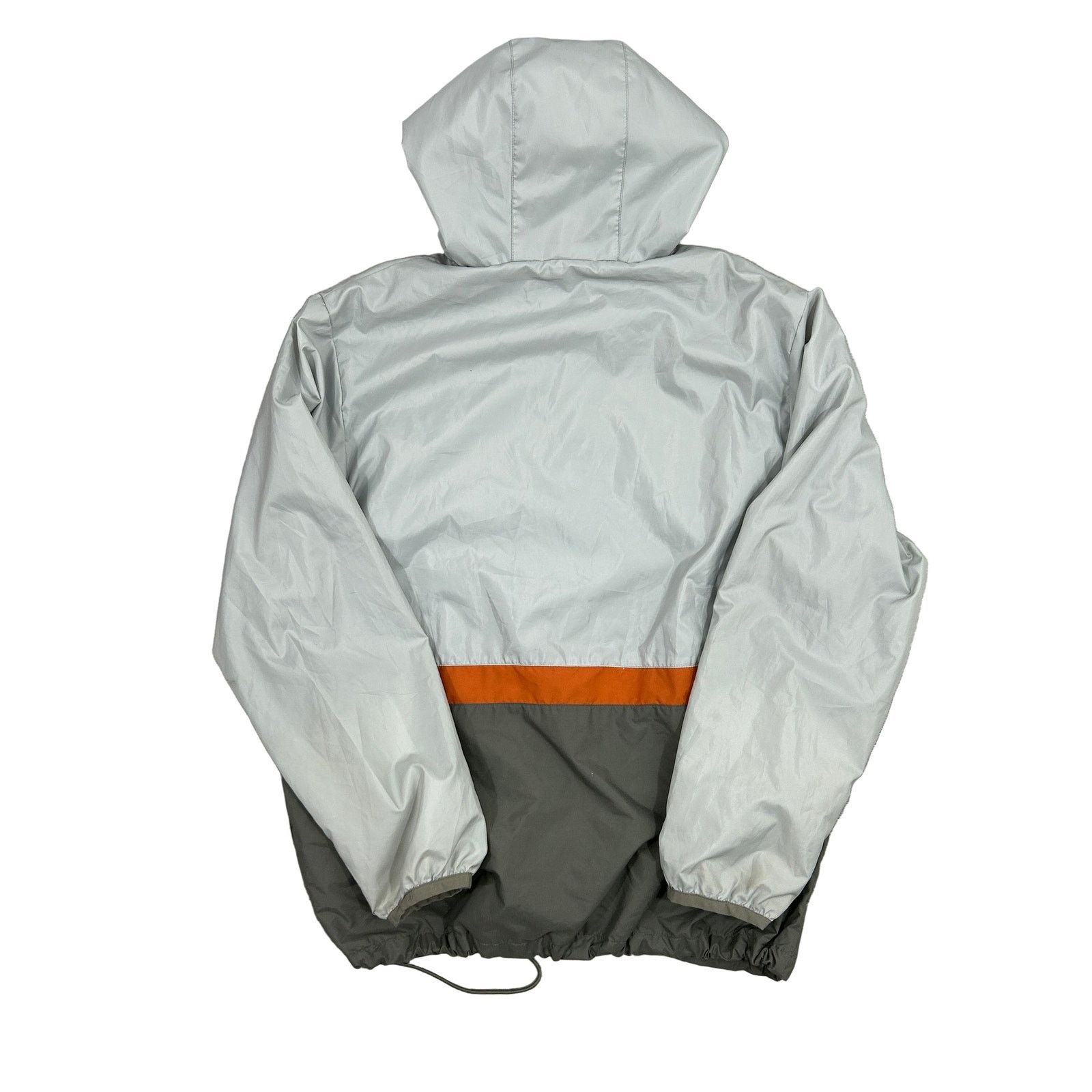 Nike Nike Y2k Gray Orange Windbreaker Size US M / EU 48-50 / 2 - 2 Thumbnail
