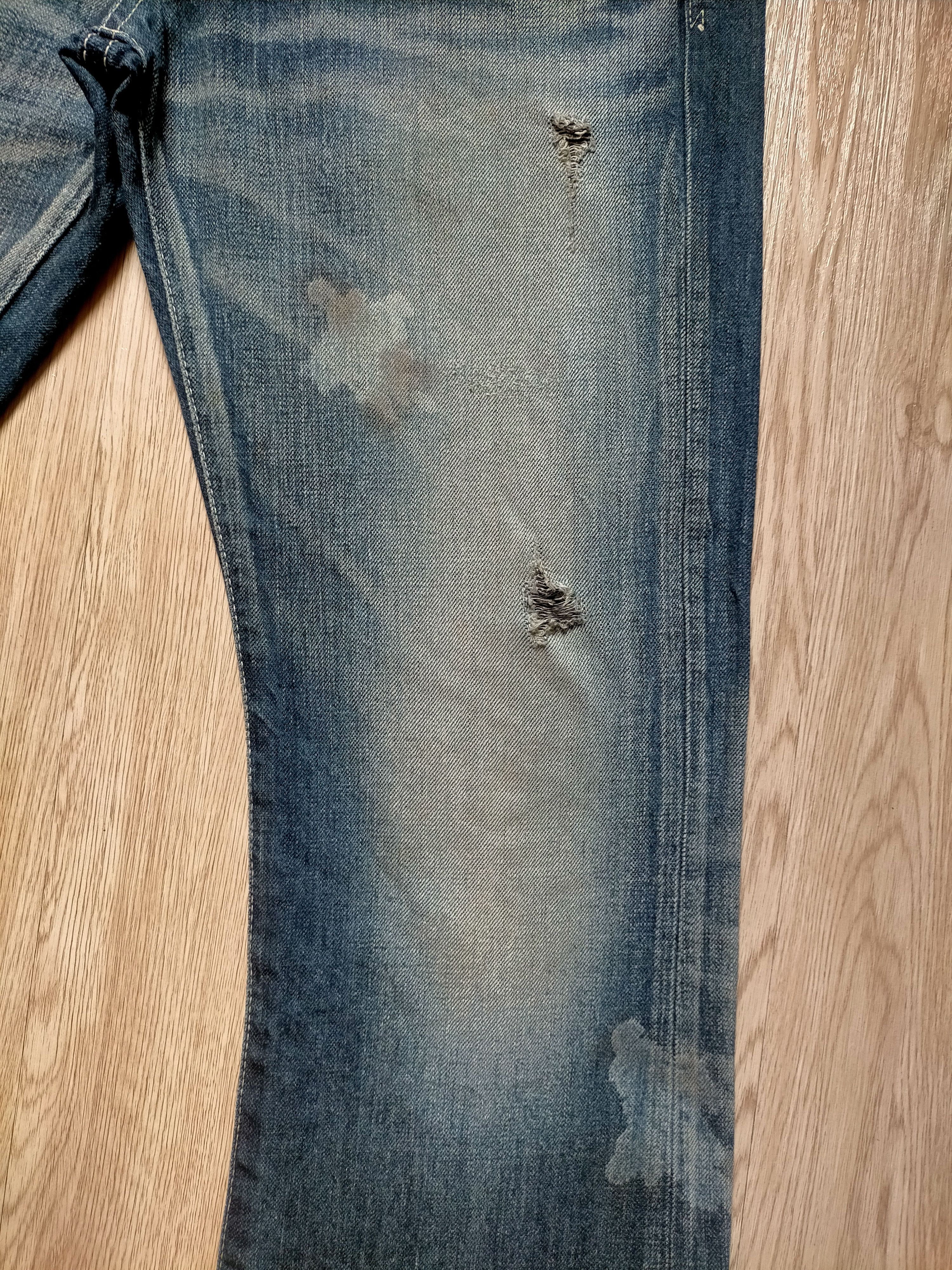 Japanese Brand Flare Jeans Vanquish Japan Studed Boot Cut Denim Size US 33 - 8 Thumbnail