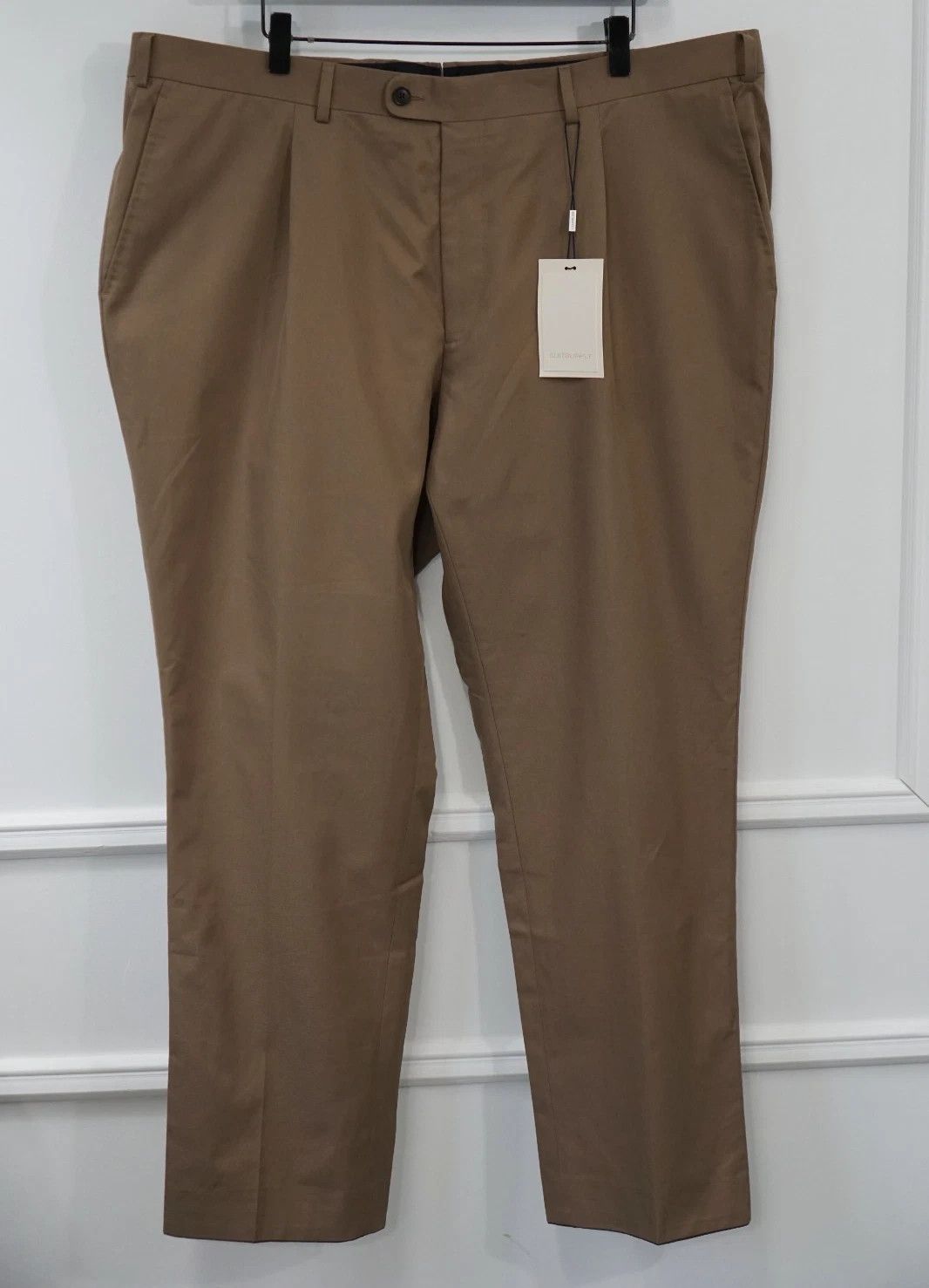 Suitsupply Men Suitsupply Pants Cotton Brown Brescia ETomas 30 UK/US50S Size 50S - 1 Thumbnail