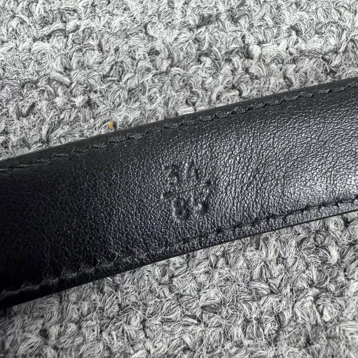 Prada Prada Triangle Logo Buckle Belt 95 New 34/85 Size ONE SIZE - 9 Thumbnail