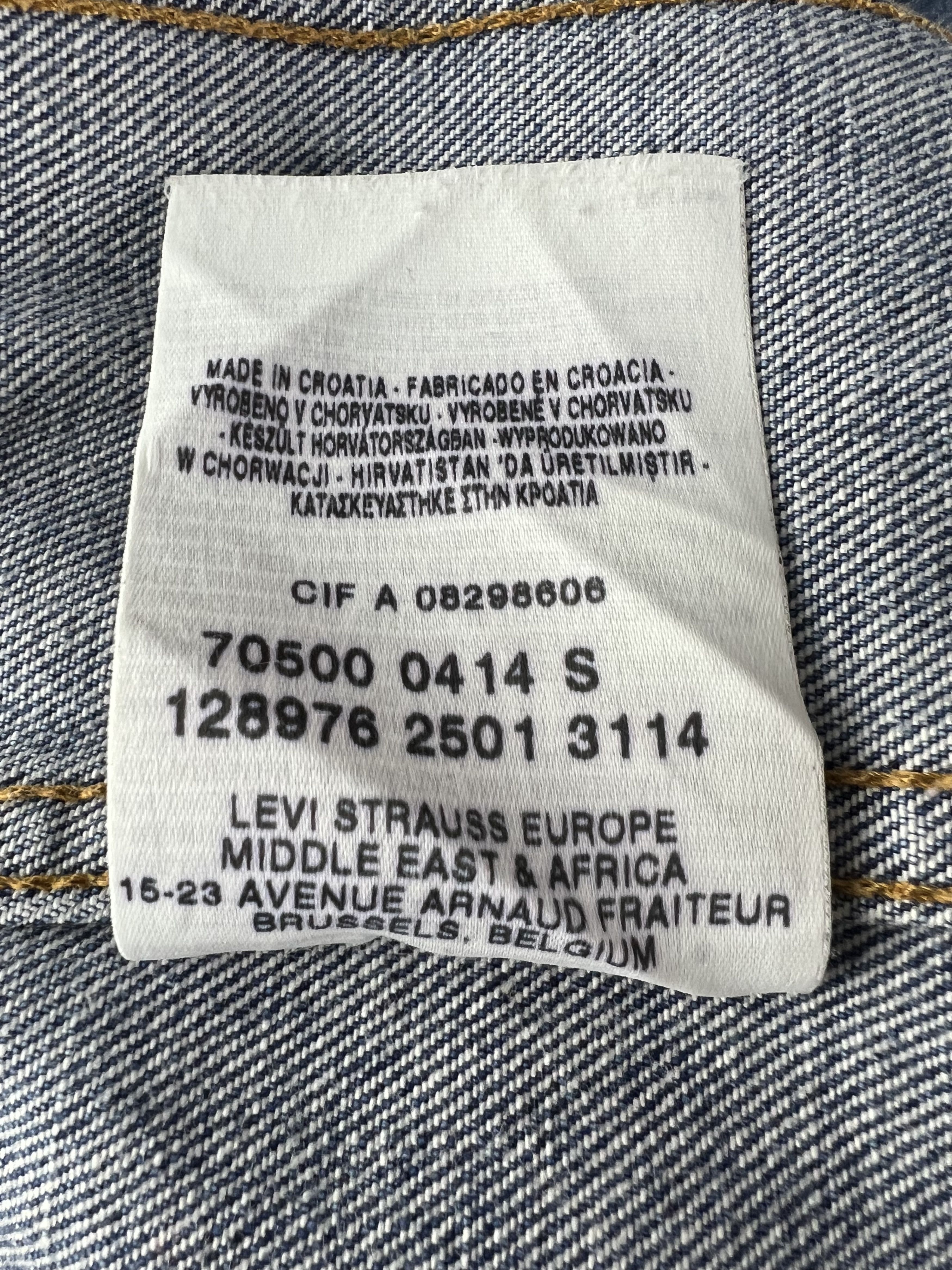 Levi's Levis Women's Blue Denim Jacket Size S Size S / US 4 / IT 40 - 7 Thumbnail