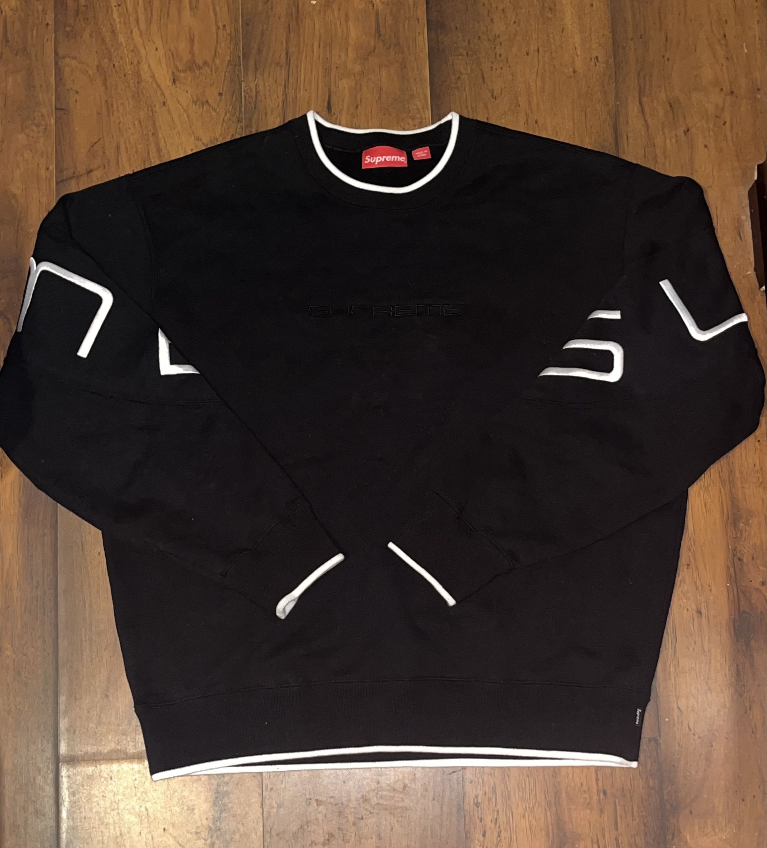 Supreme stretch crewneck black
