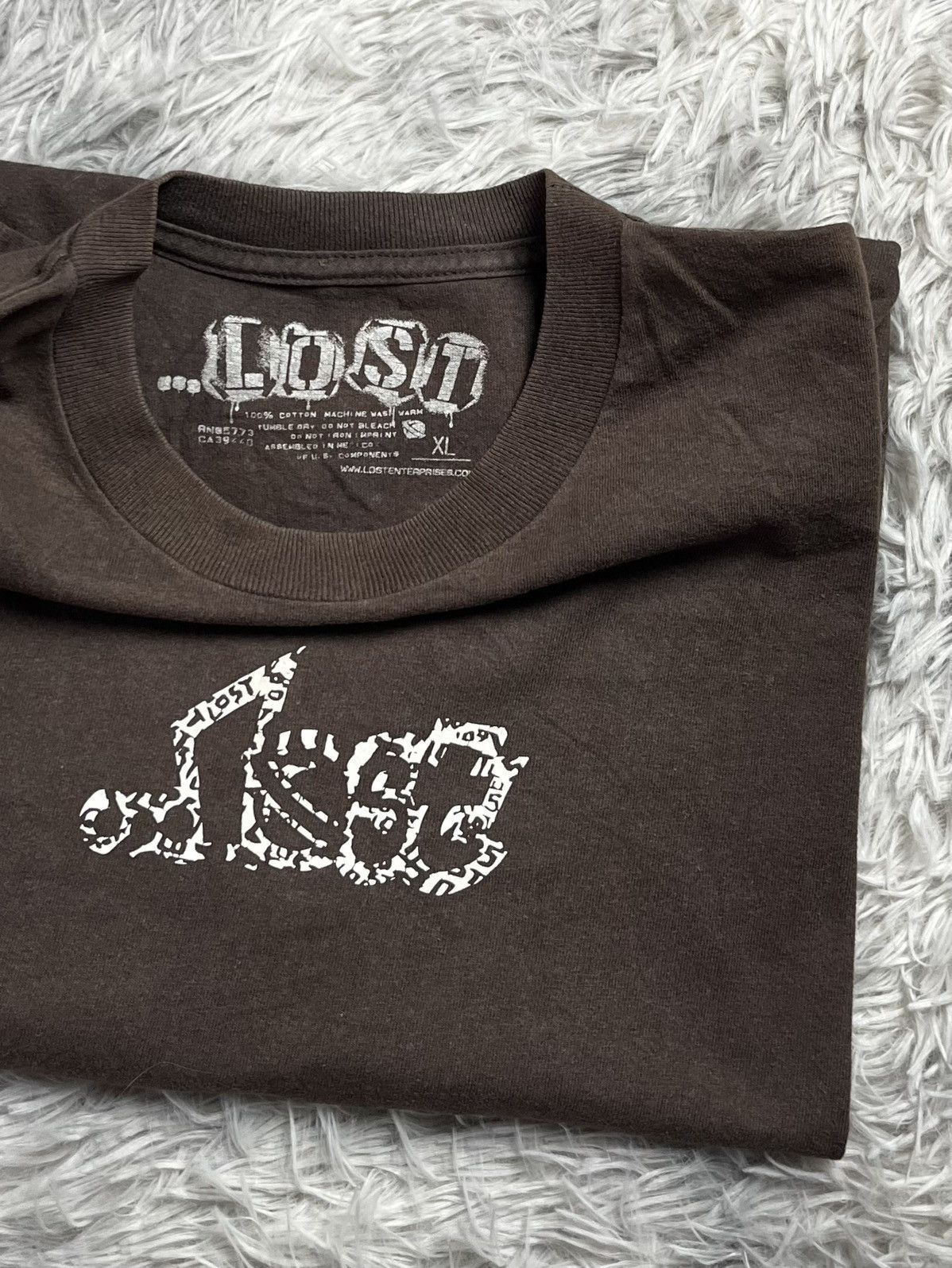 Lost Enterprises Vintage 90s Lost Enterprises Y2K Skateboarding T Shirt Size US XL / EU 56 / 4 - 2 Thumbnail