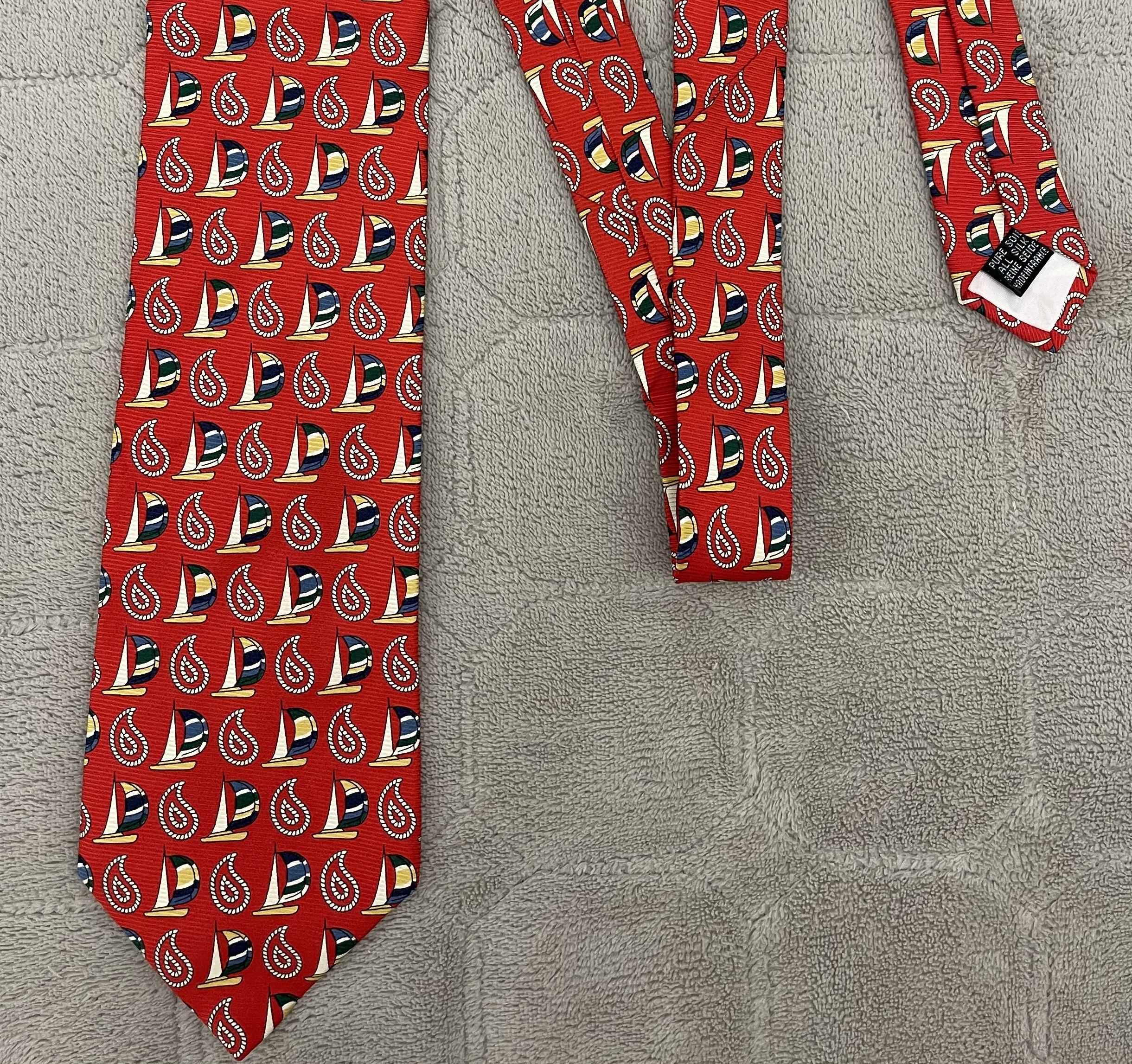 Carven × SHIPS × Vintage CARVEN PARIS Vintage Tie Ships Size ONE SIZE - 7 Thumbnail