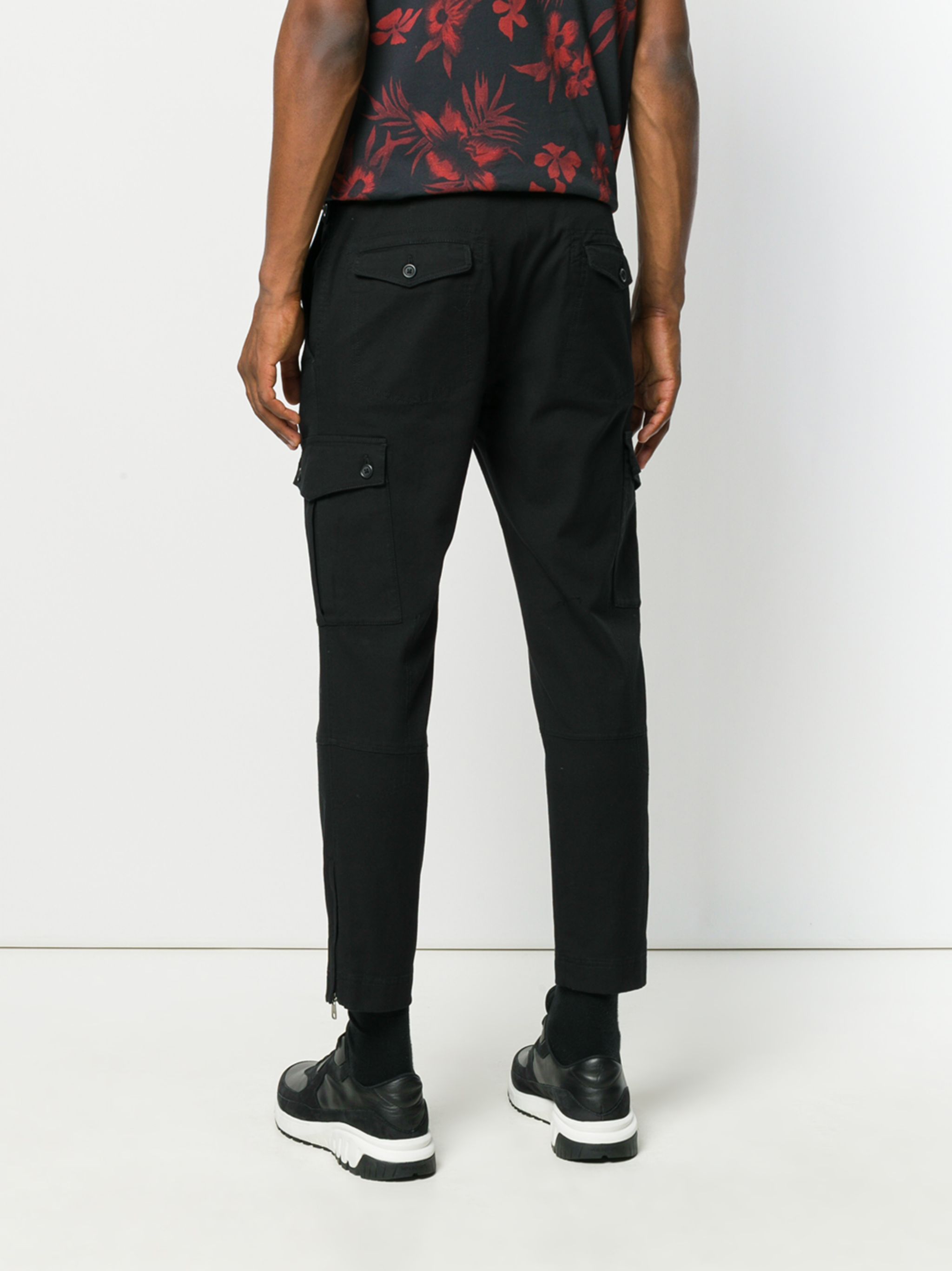 Dolce & Gabbana o1y0125 Cargo Pant in Black Size US 30 / EU 46 - 3 Thumbnail