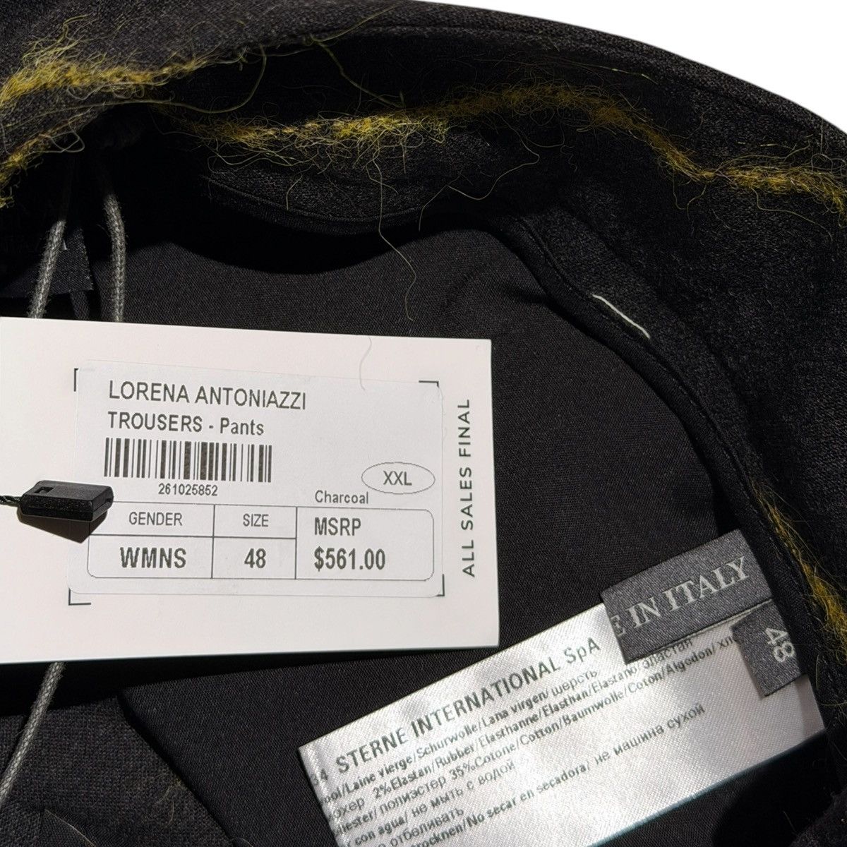 Other Lorena Antoniazzi Wool mohair striped trouser Size US 36 / EU 52 - 3 Thumbnail
