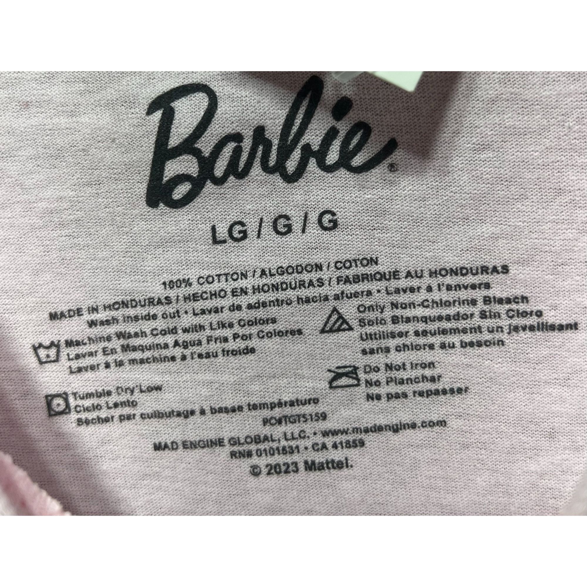 Other Barbie - Women's Adults Short Sleeves T-Shirt - Graphic Tee Size L / US 10 / IT 46 - 9 Thumbnail