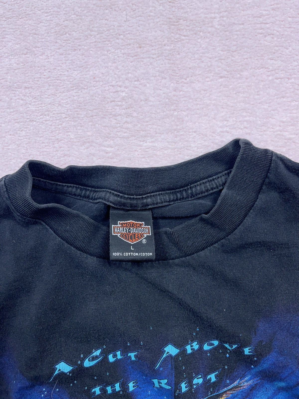 Harley Davidson ➕ 90s vintage Harley Davidson Alaska cool faded t-shirt Size US L / EU 52-54 / 3 - 5 Thumbnail