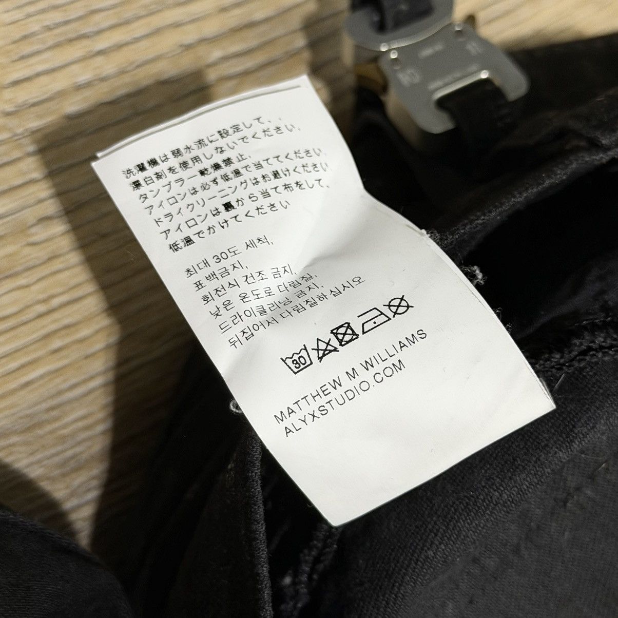 Alyx Alyx Logo Monogram Buckle Denim Size US 28 / EU 44 - 10 Thumbnail