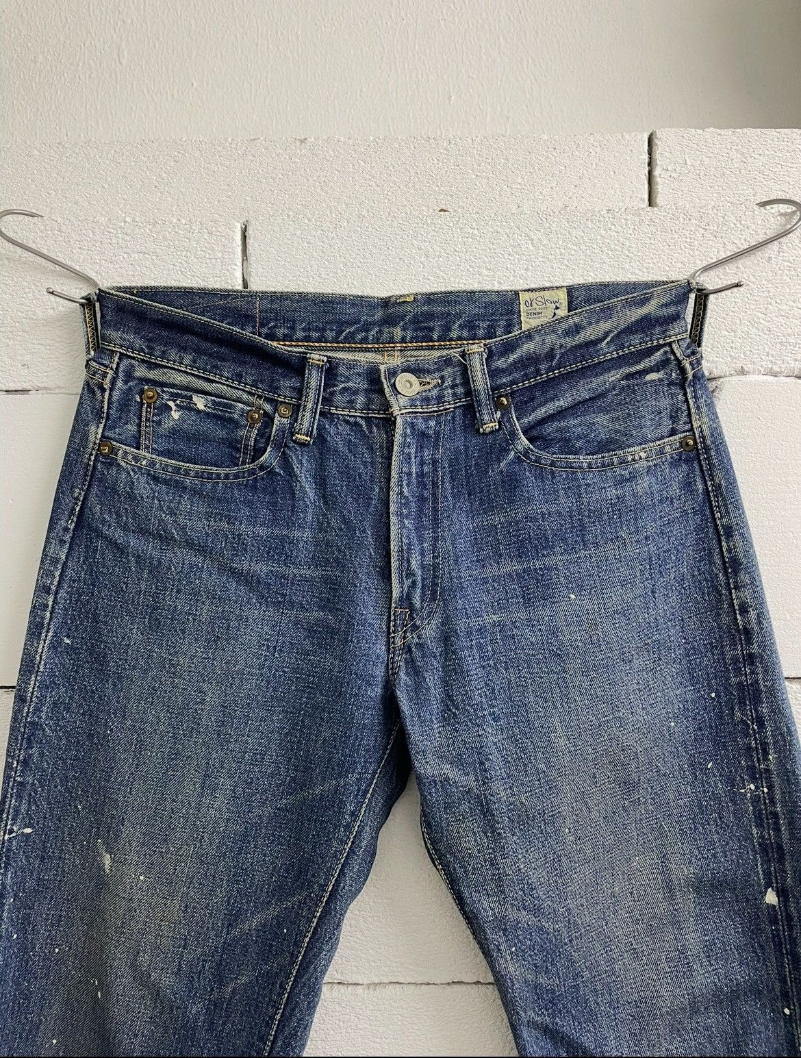 Orslow Orslow Distressed Denim Size US 32 / EU 48 - 2 Thumbnail