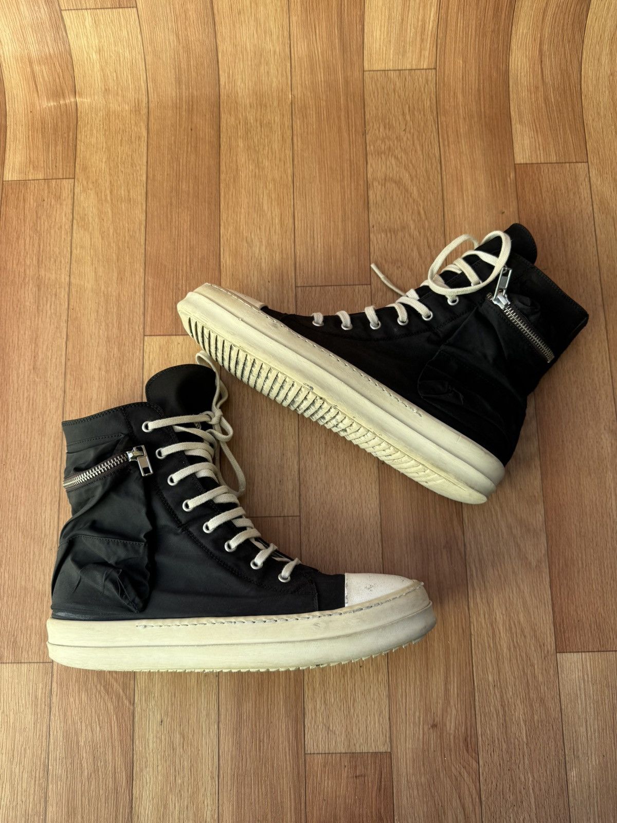 Rick Owens Drkshdw Rick owen Drkshdw Ramones Cargo sneakers Size US 9 / EU 42 - 8 Thumbnail