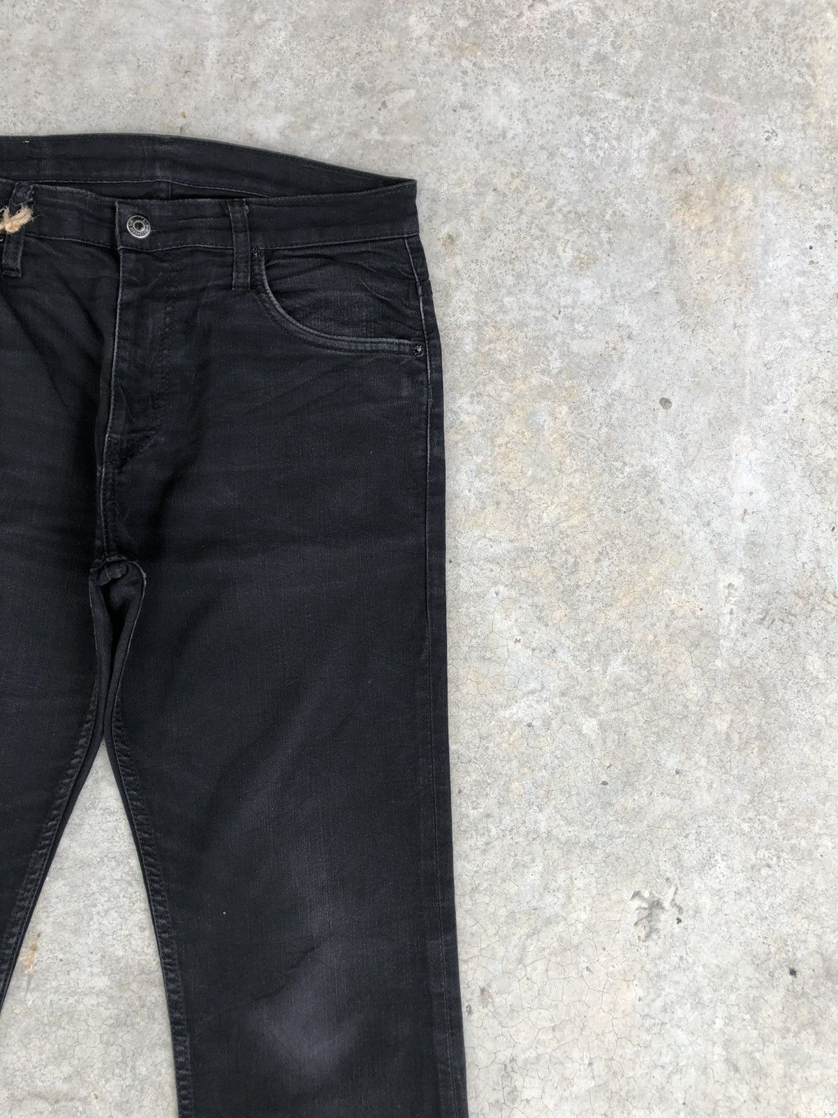 If Six Was Nine Y2k Levi’s Flared Jeans Distressed Denim 507 Size US 32 / EU 48 - 5 Thumbnail