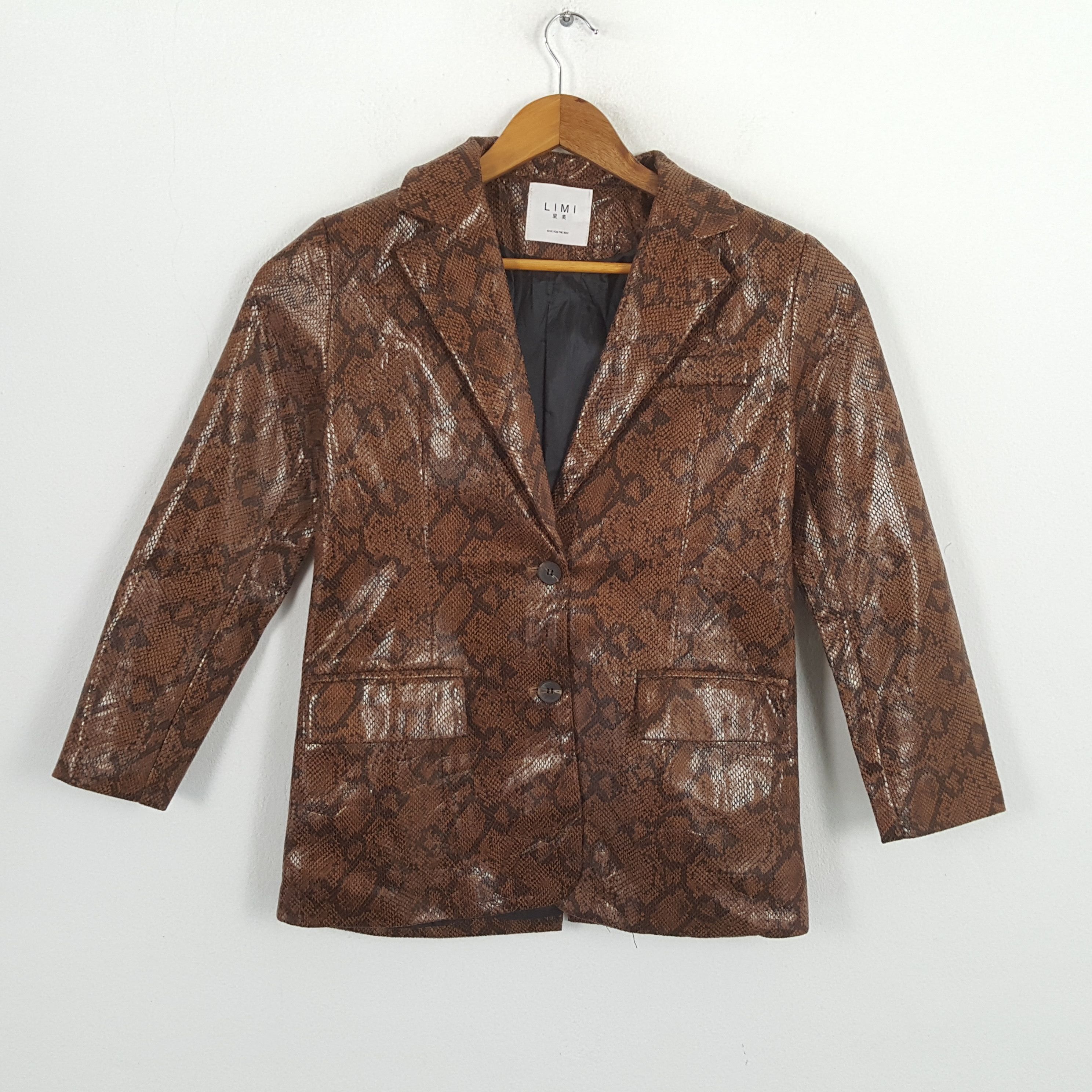 Leather × Rowing Blazers × Vintage Vintage LIMI Blazers Size S / US 4 / IT 40 - 1 Thumbnail